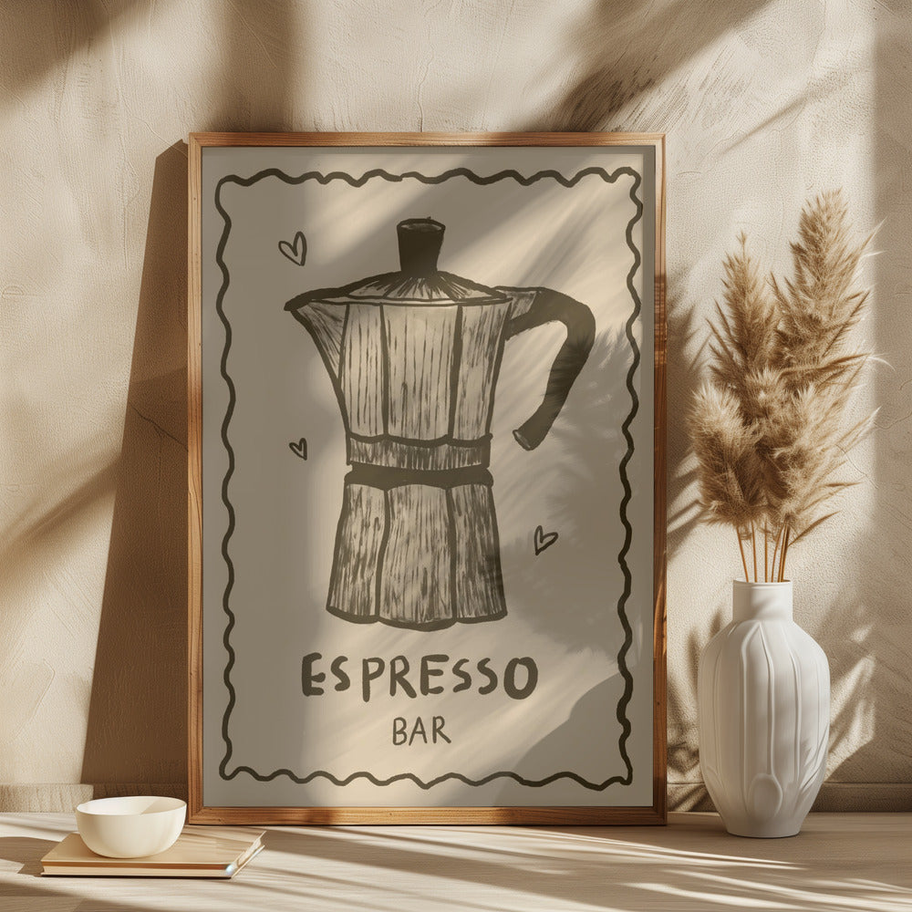 POSTER ESPRESSO MAKER