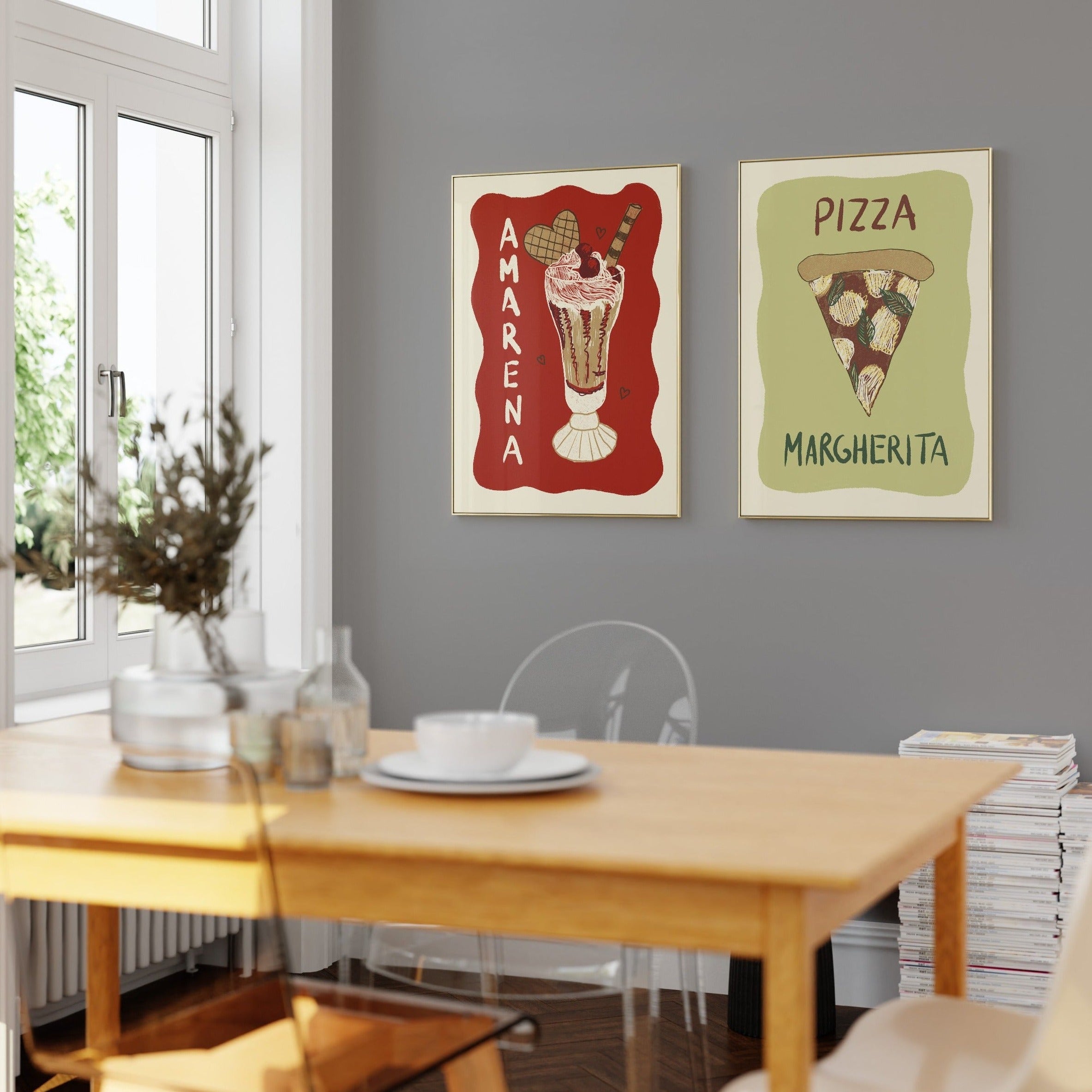 POSTER AMARENA ICE CREAM SUNDAE