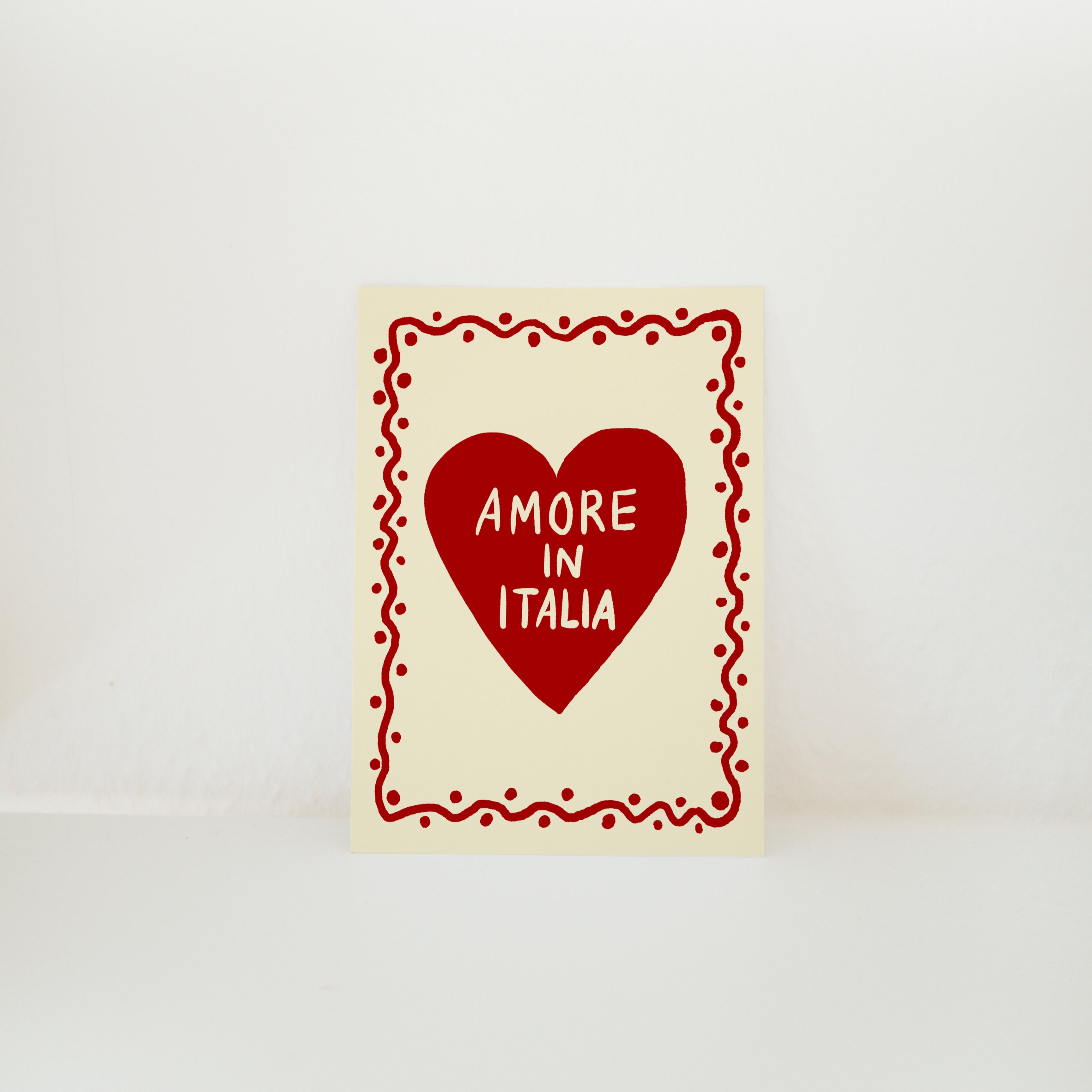 POSTKARTE AMORE IN ITALIA
