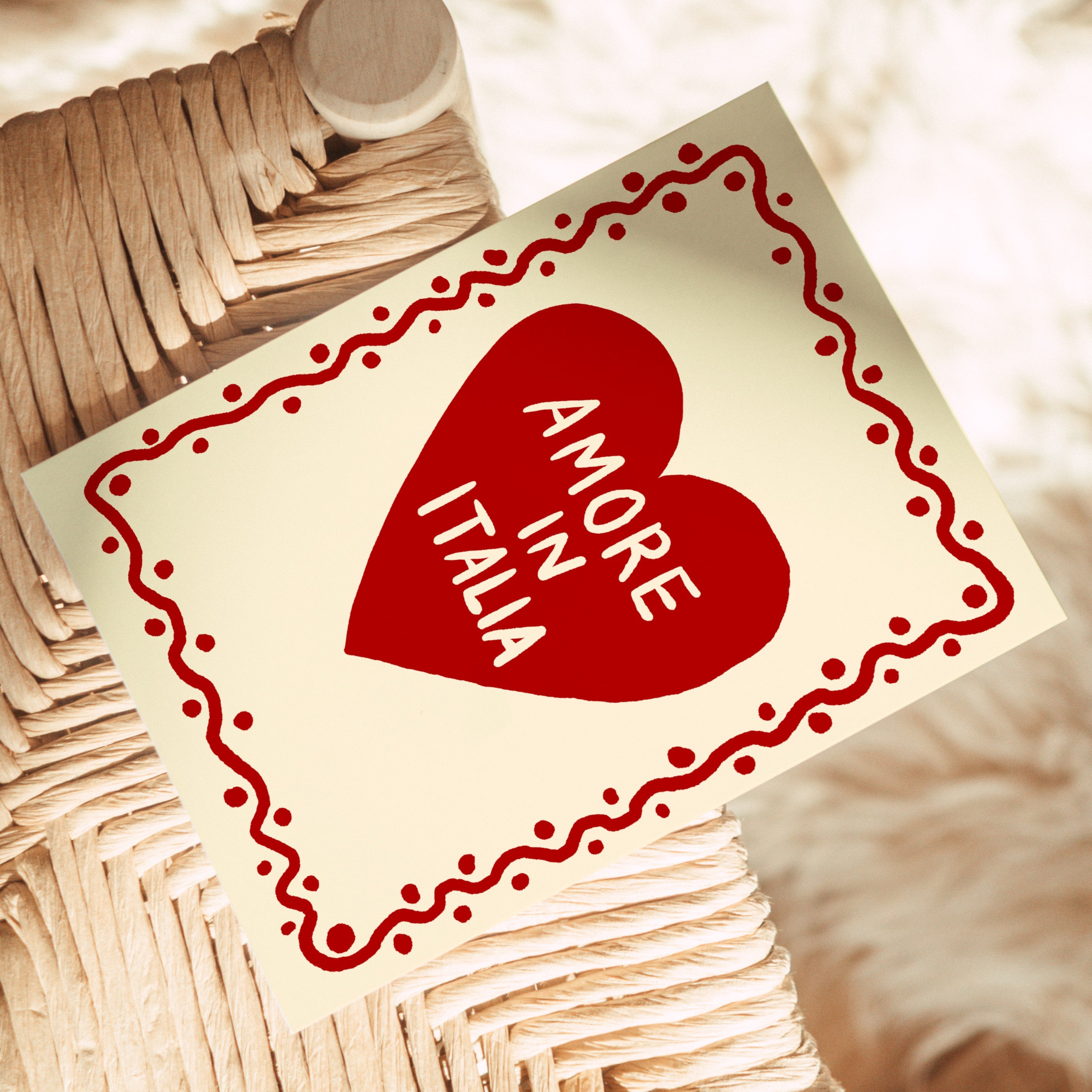 POSTKARTE AMORE IN ITALIA