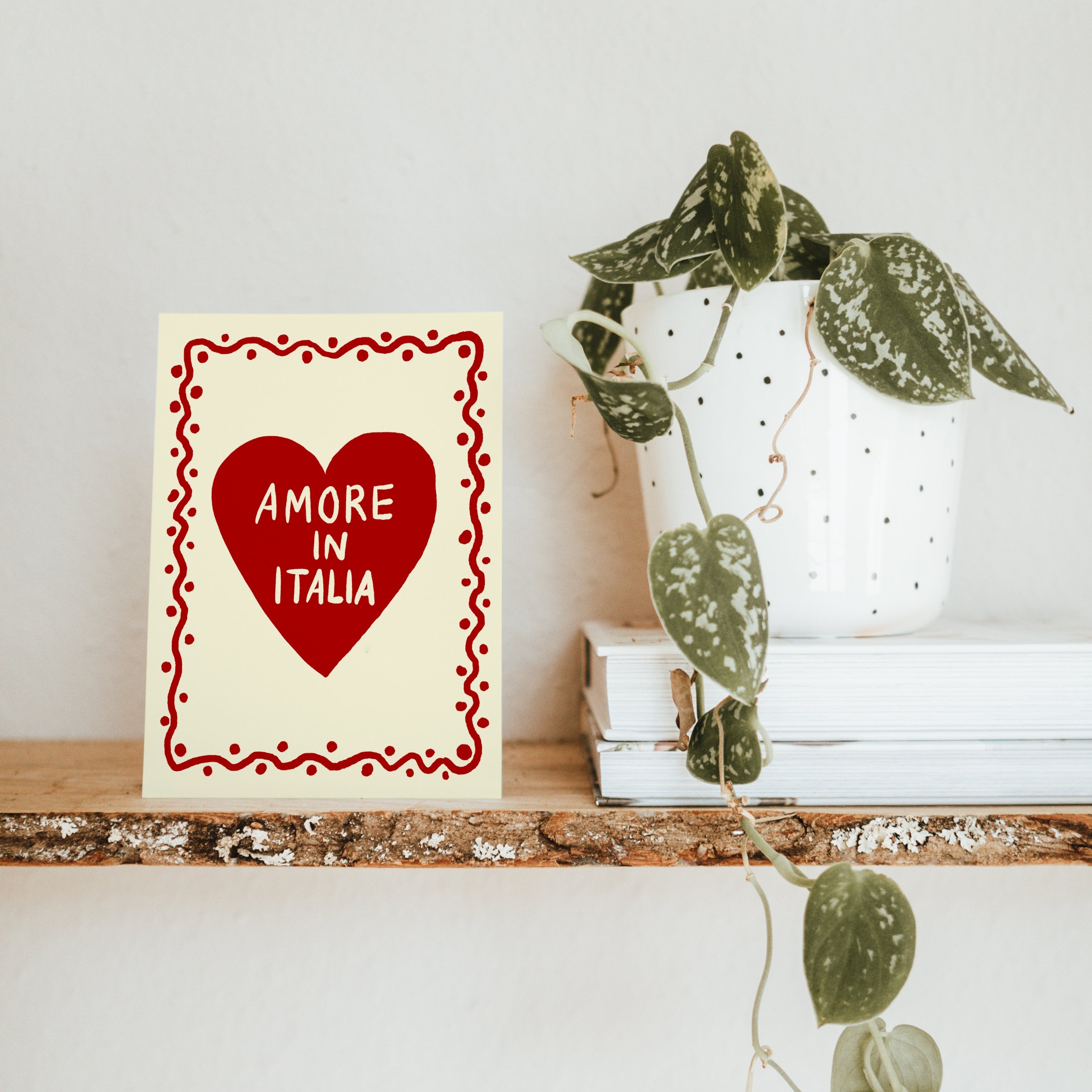 POSTKARTE AMORE IN ITALIA