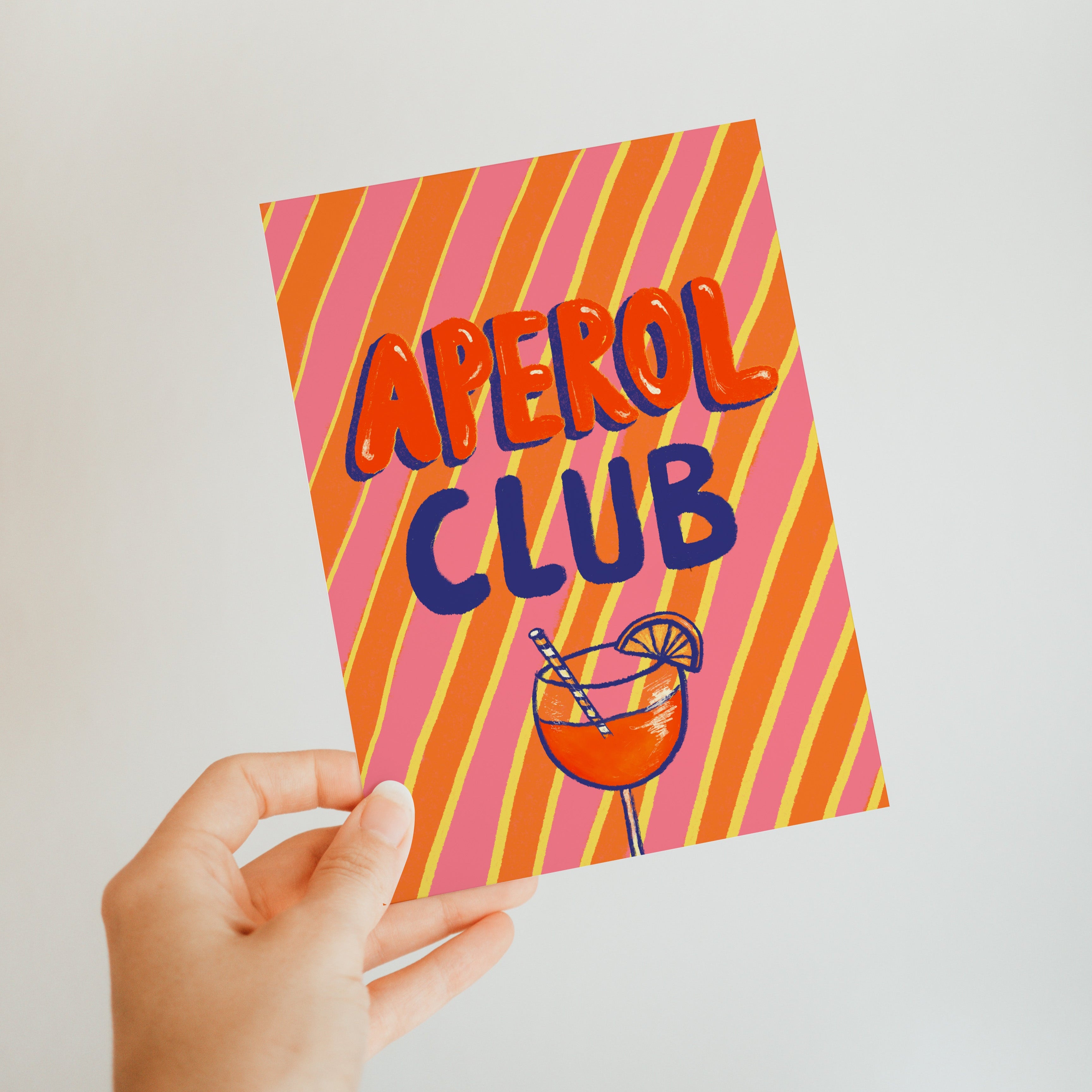 POSTKARTE APEROL CLUB