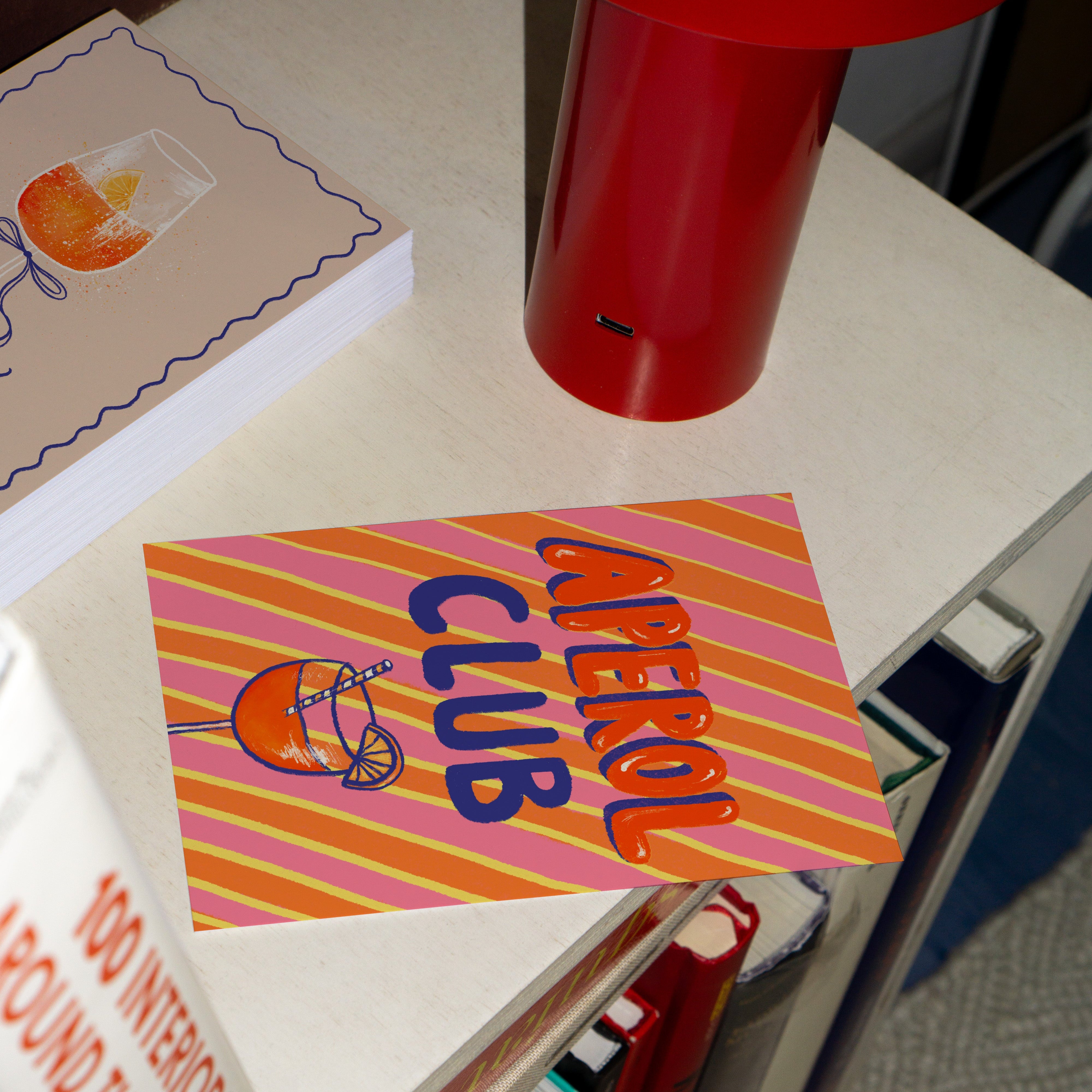 POSTKARTE APEROL CLUB