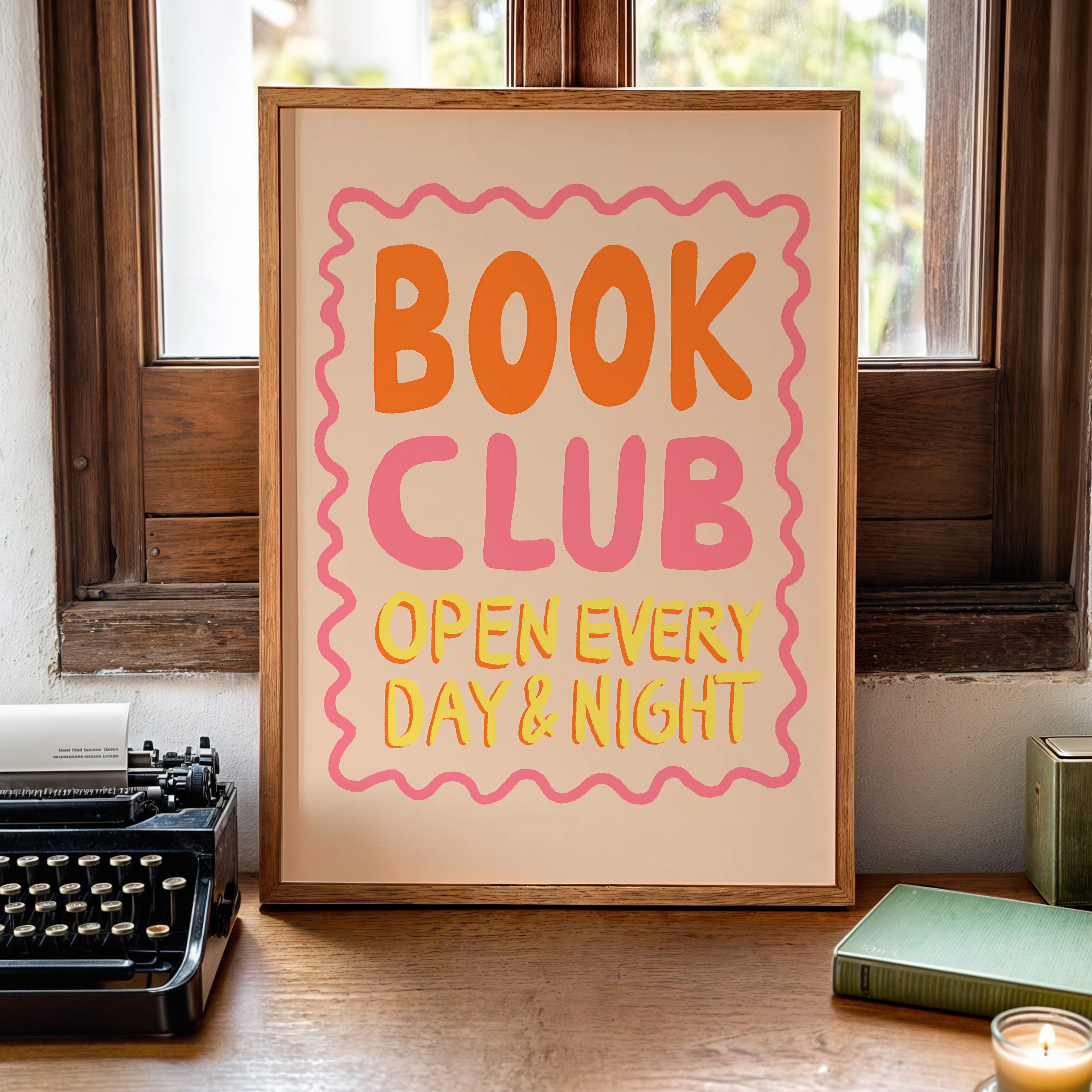 POSTER BOOK CLUB