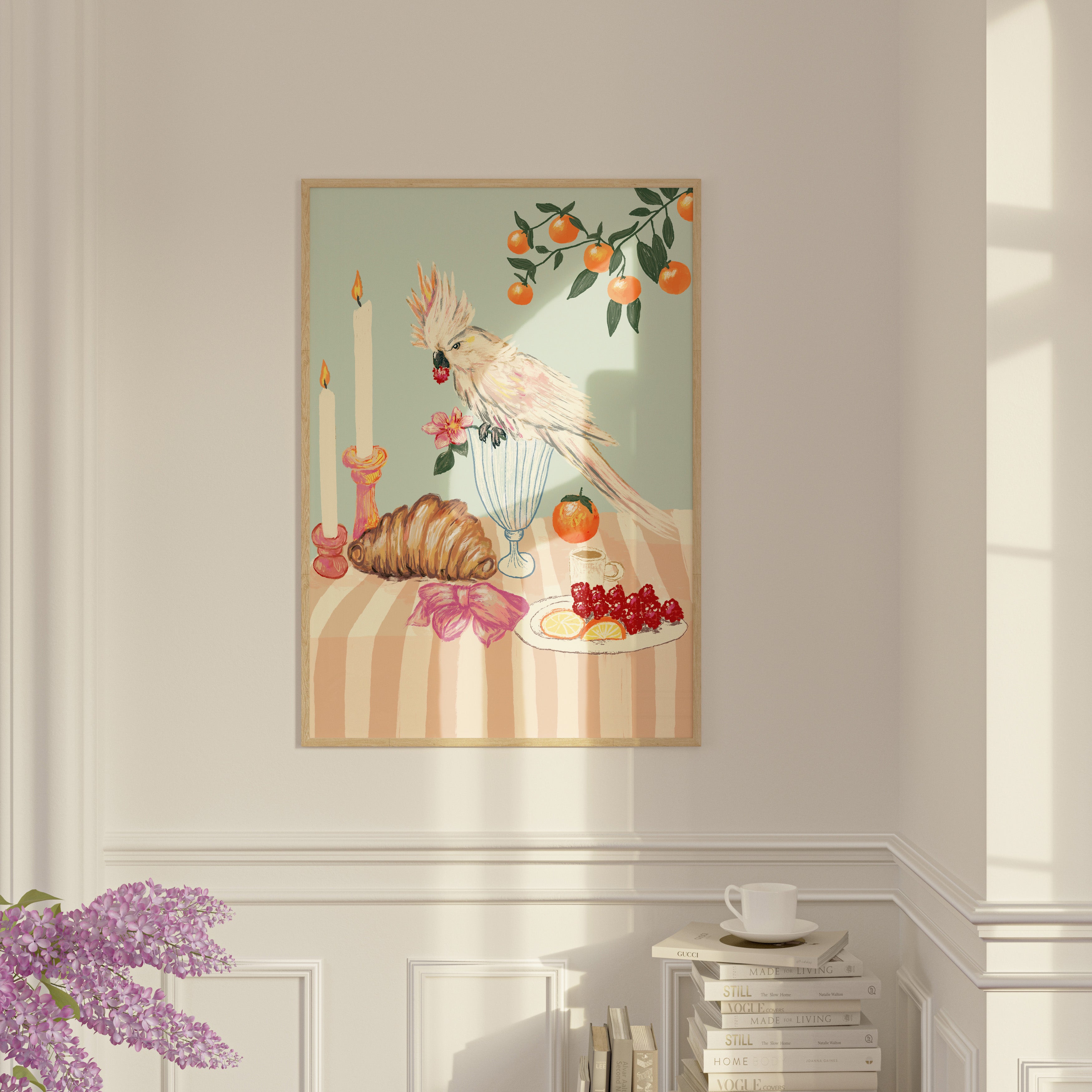 POSTER BREAKFAST WITH BIRD