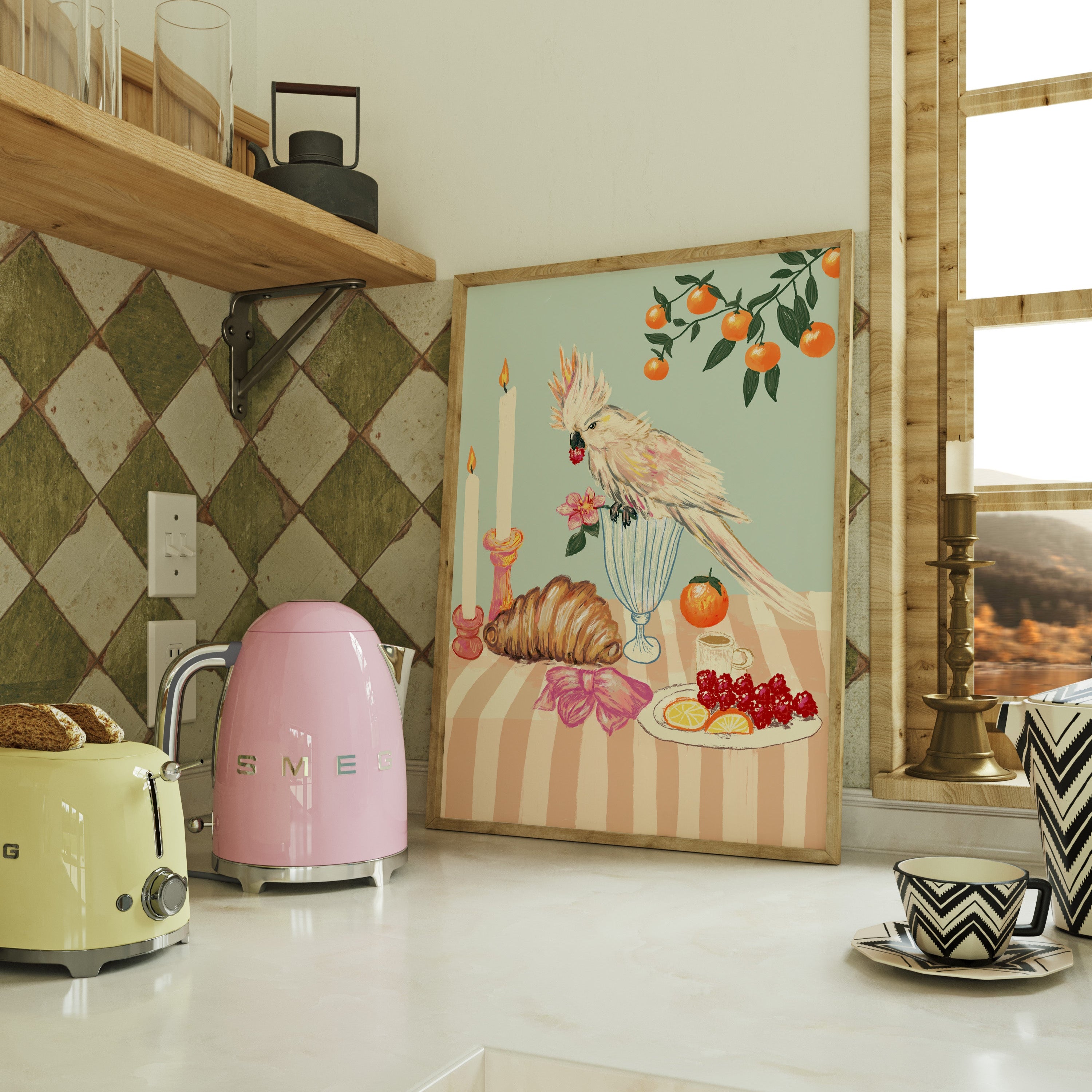 POSTER BREAKFAST WITH BIRD