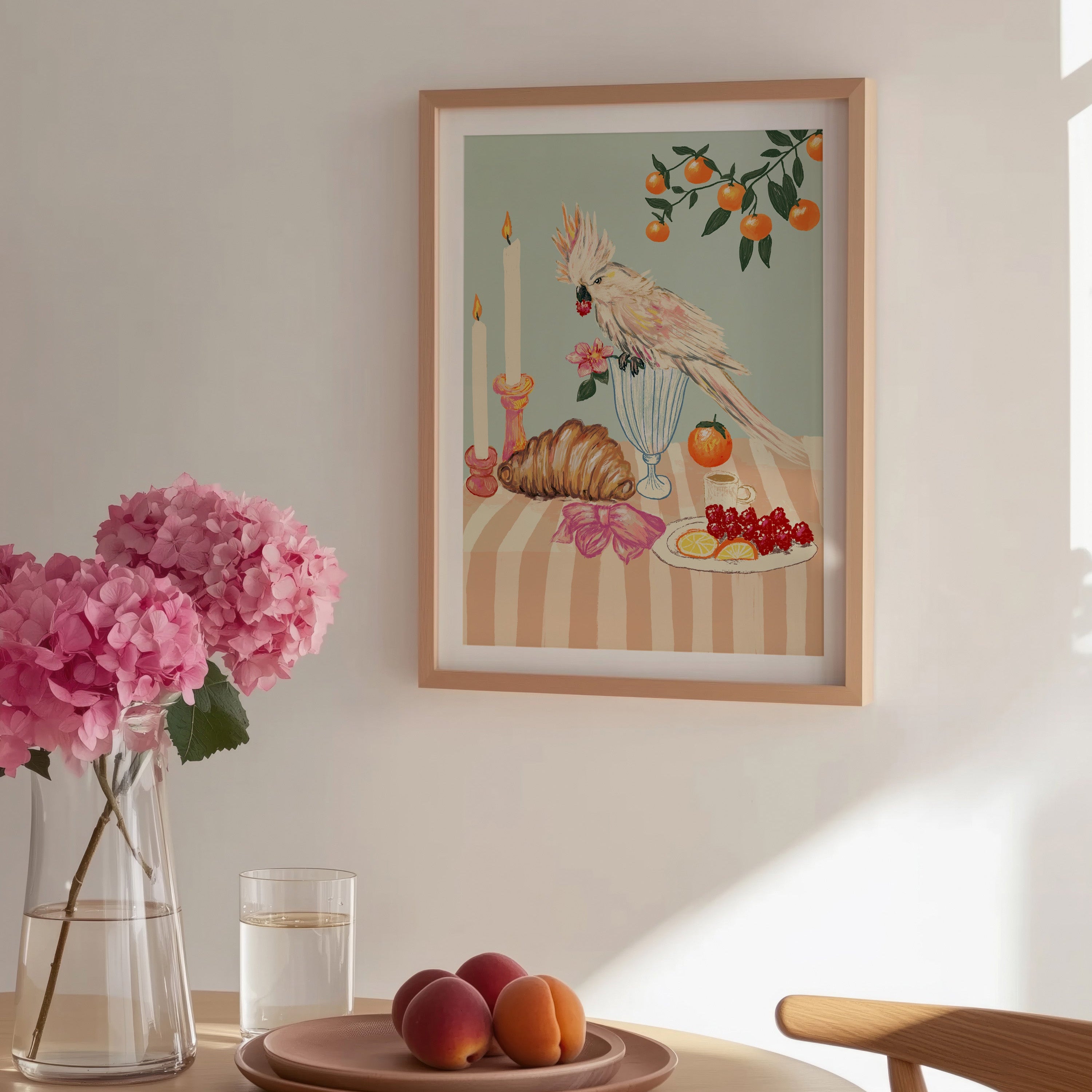 POSTER BREAKFAST WITH BIRD