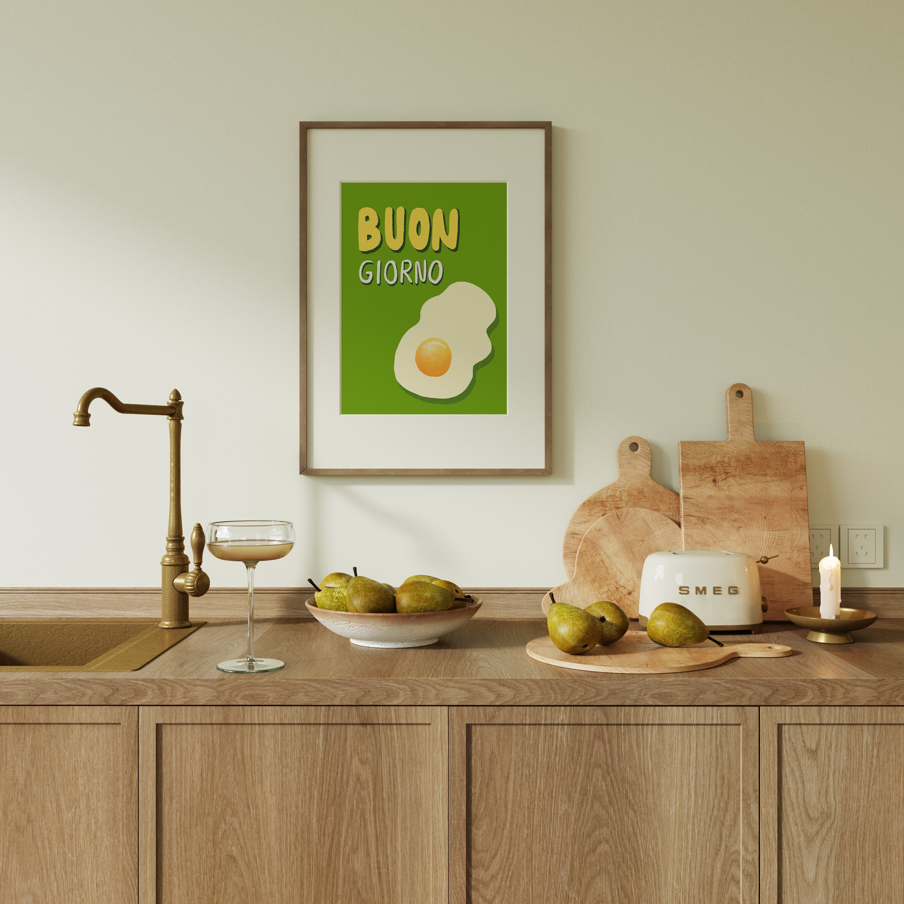 POSTER BUONGIORNO & EGG II