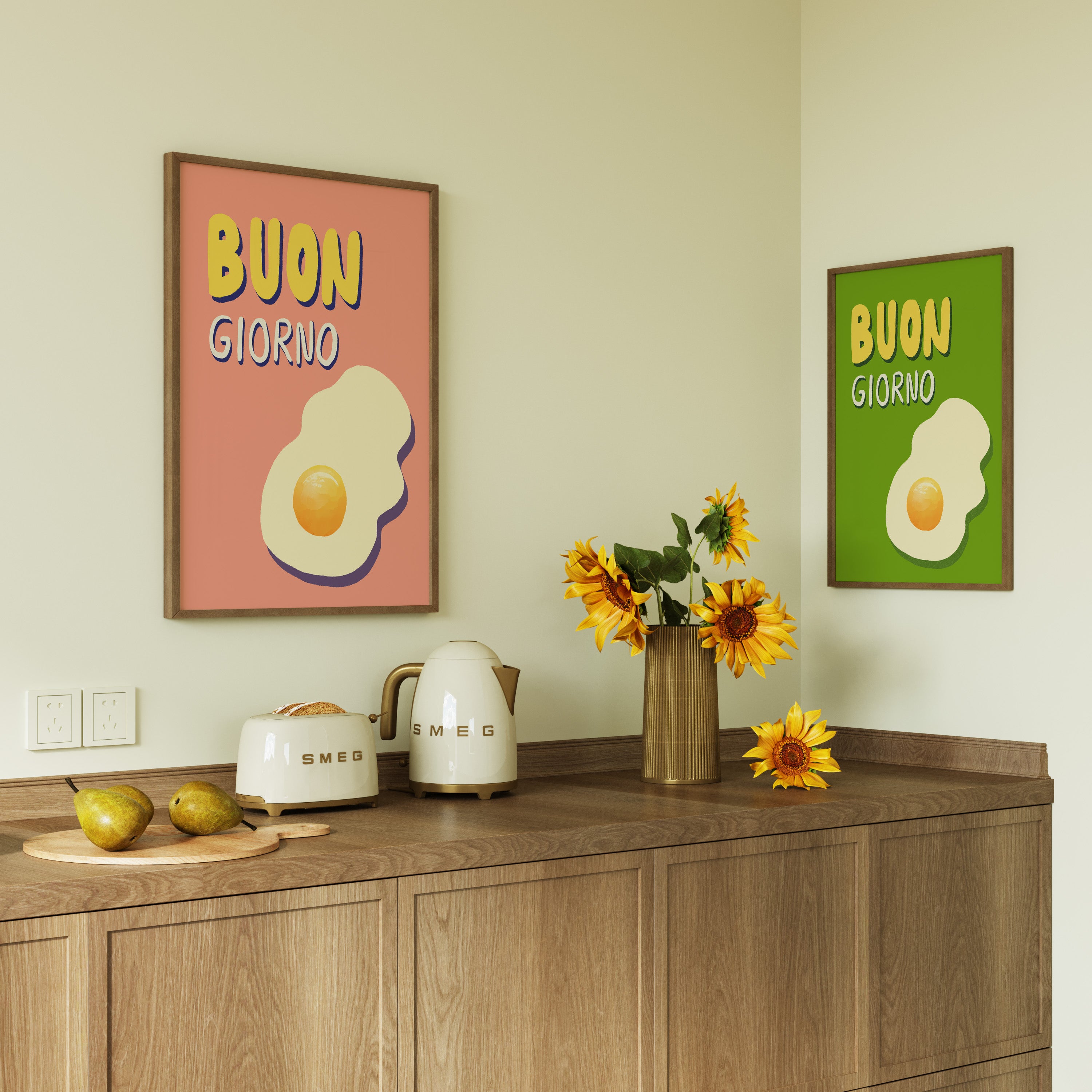 POSTER BUONGIORNO & EGG II
