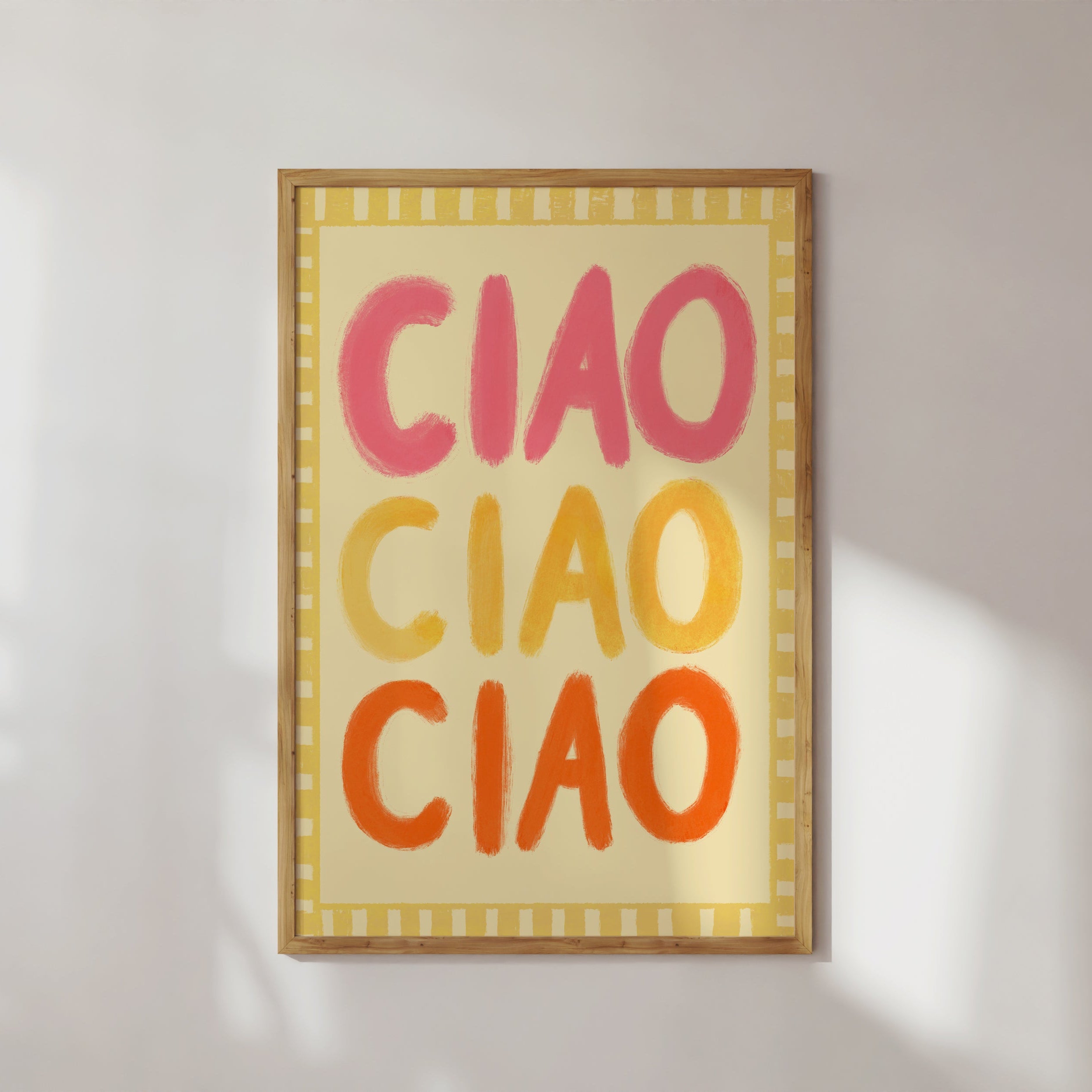 POSTER CIAO CIAO III
