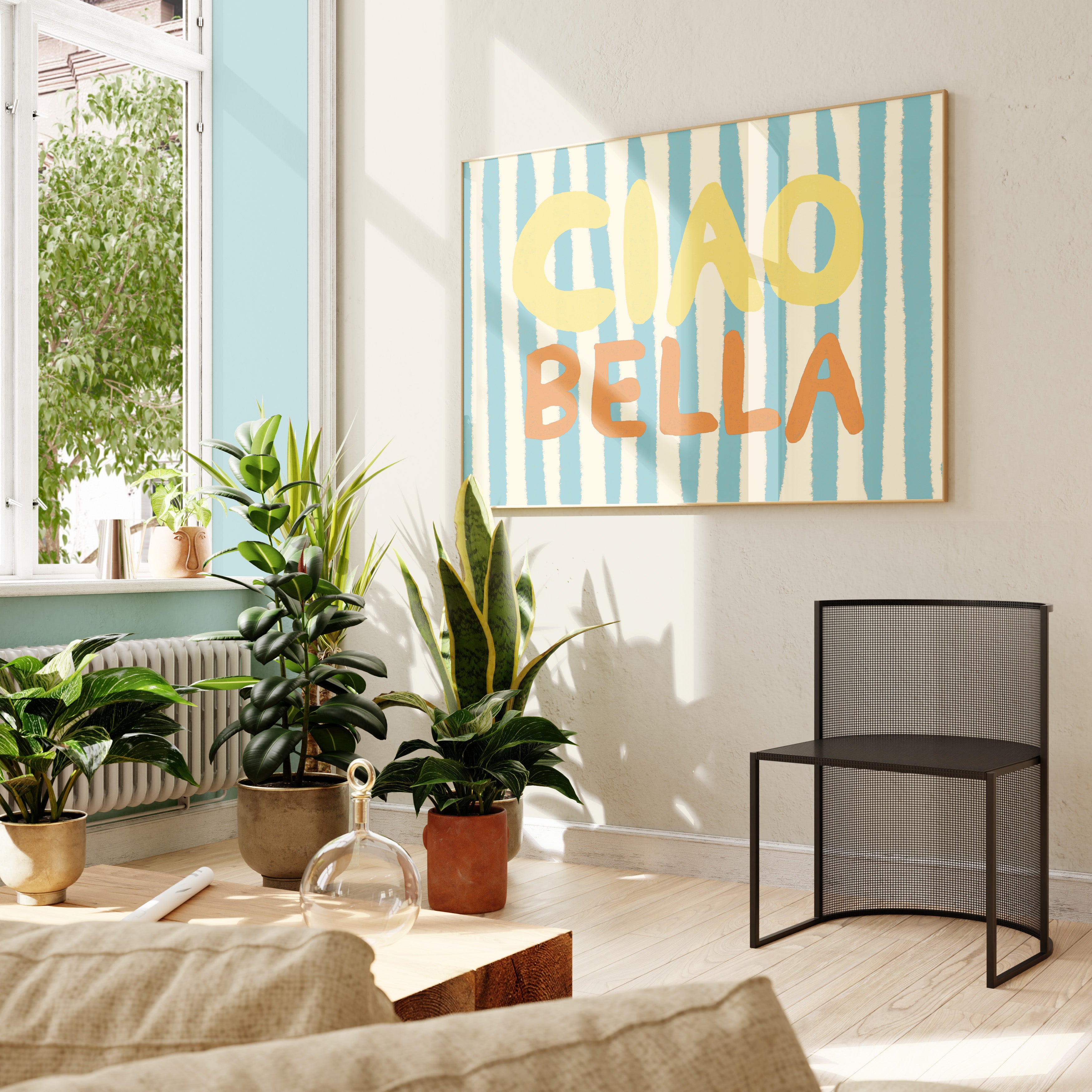 POSTER CIAO BELLA LANDSCAPE