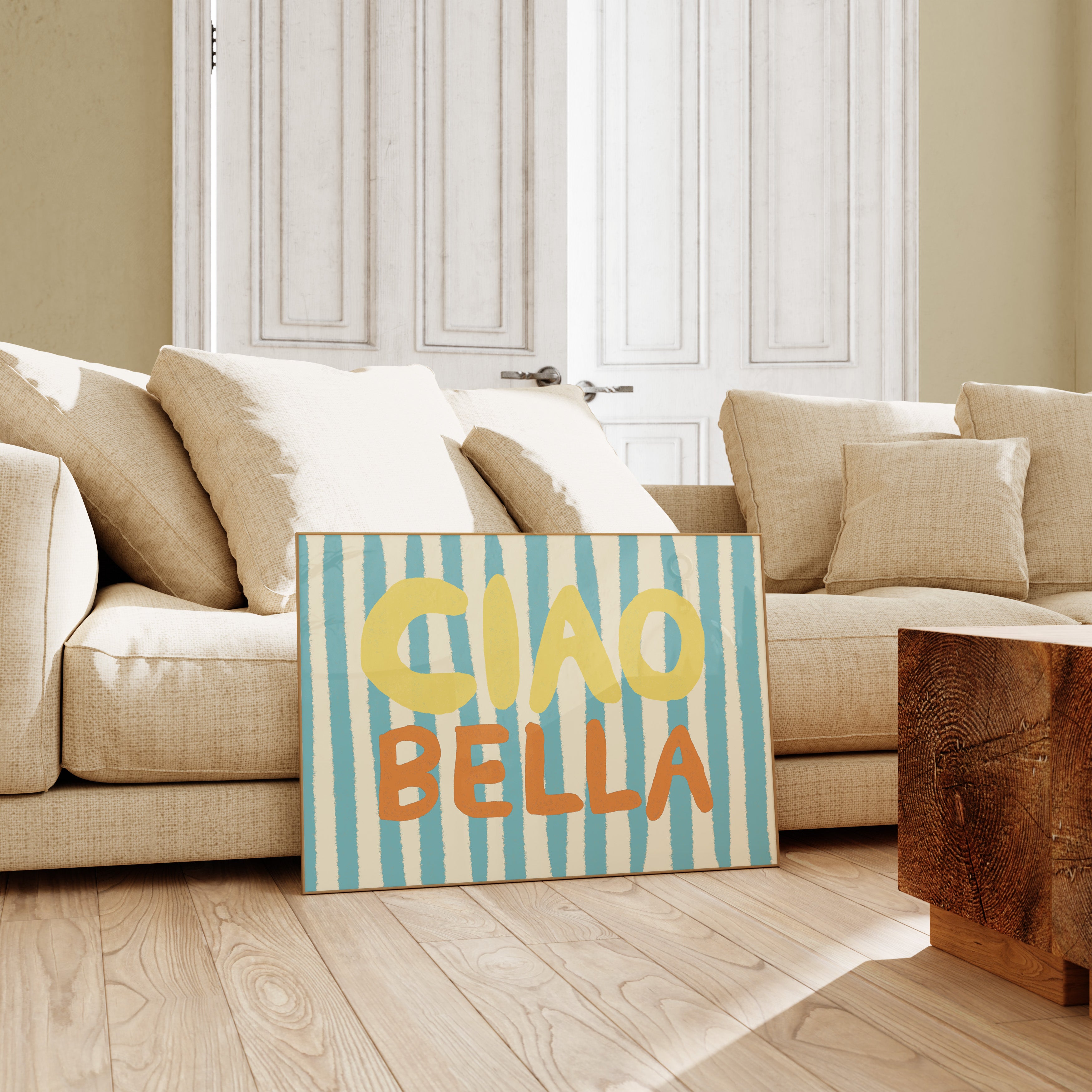 POSTER CIAO BELLA LANDSCAPE