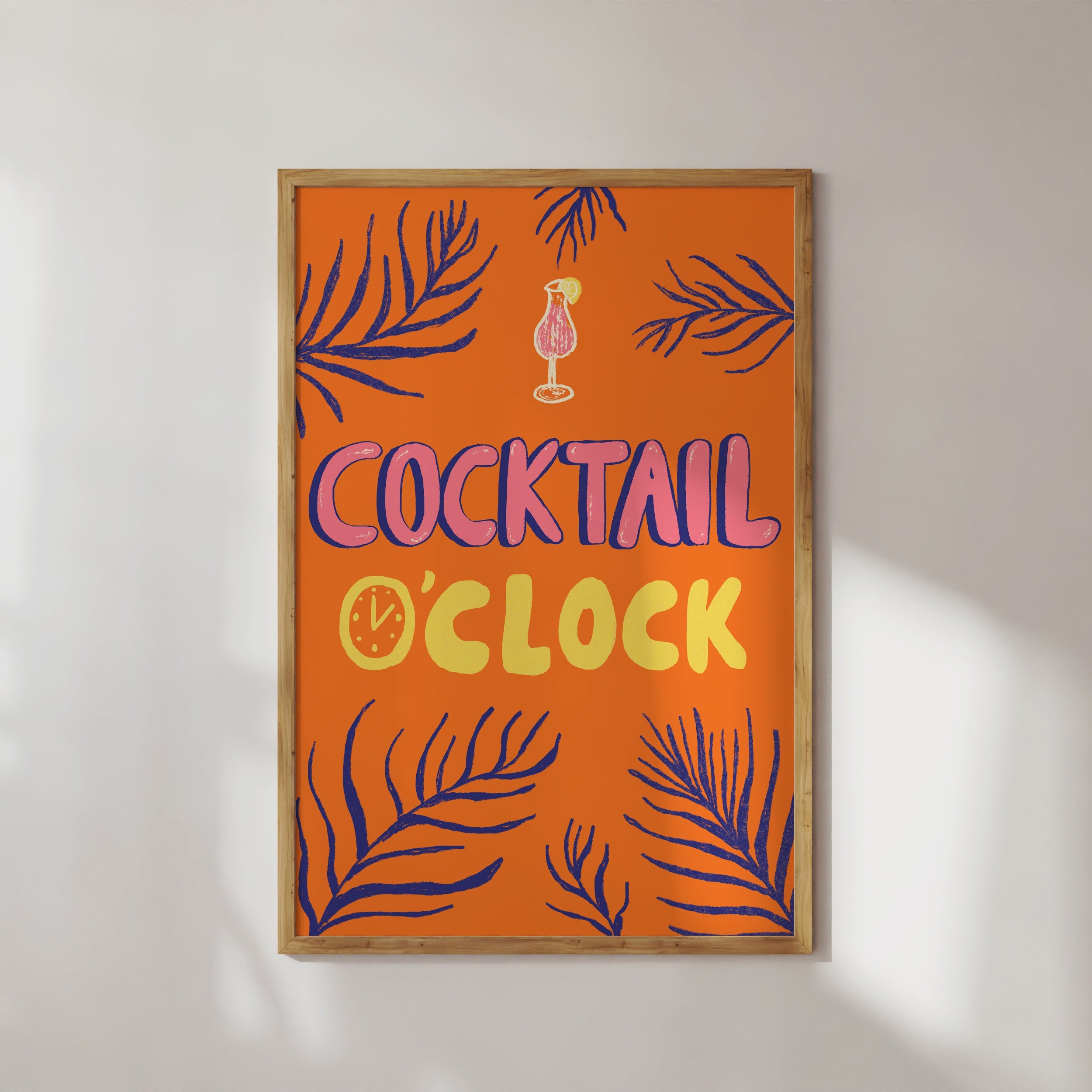 POSTER COCKTAIL O' CLOCK