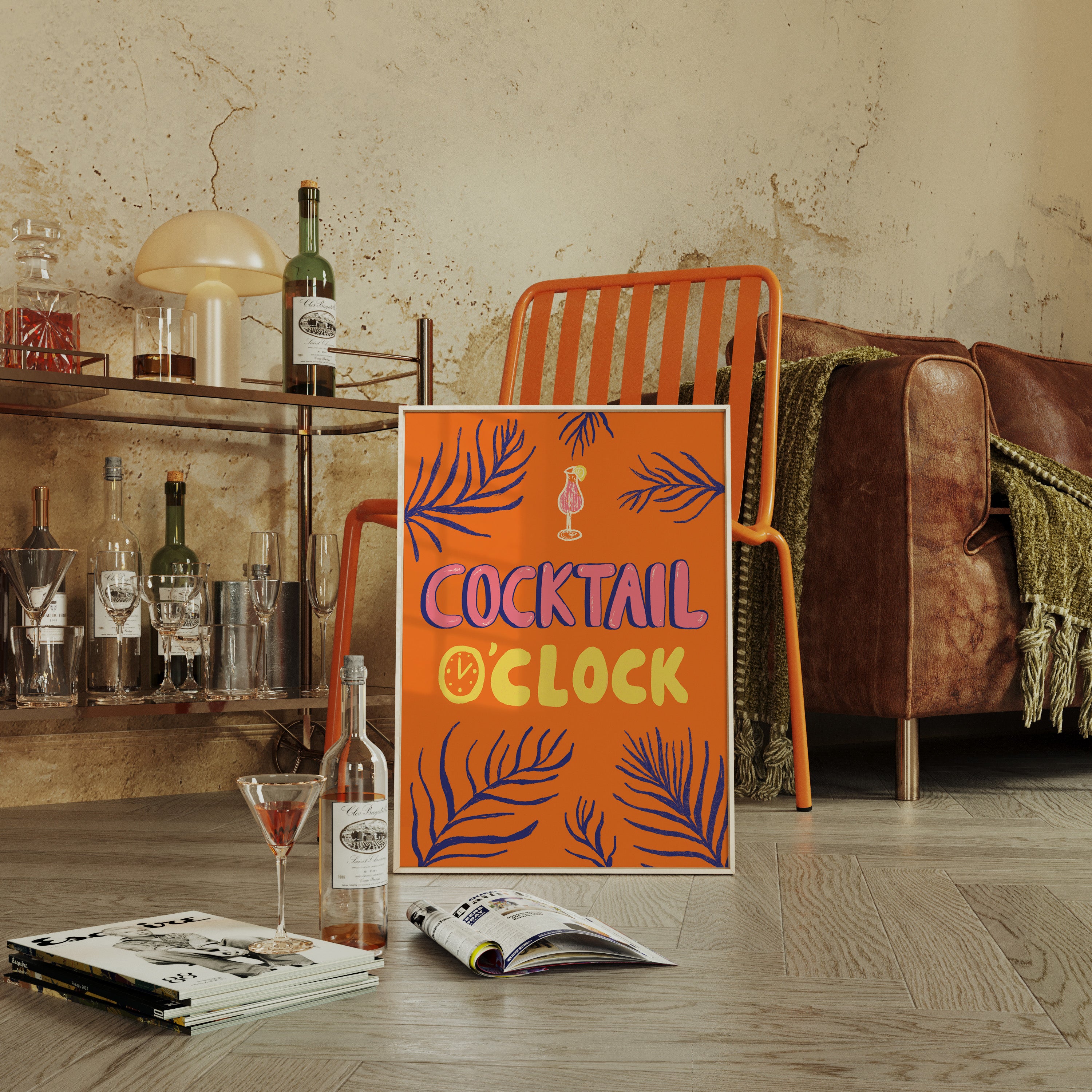 POSTER COCKTAIL O' CLOCK