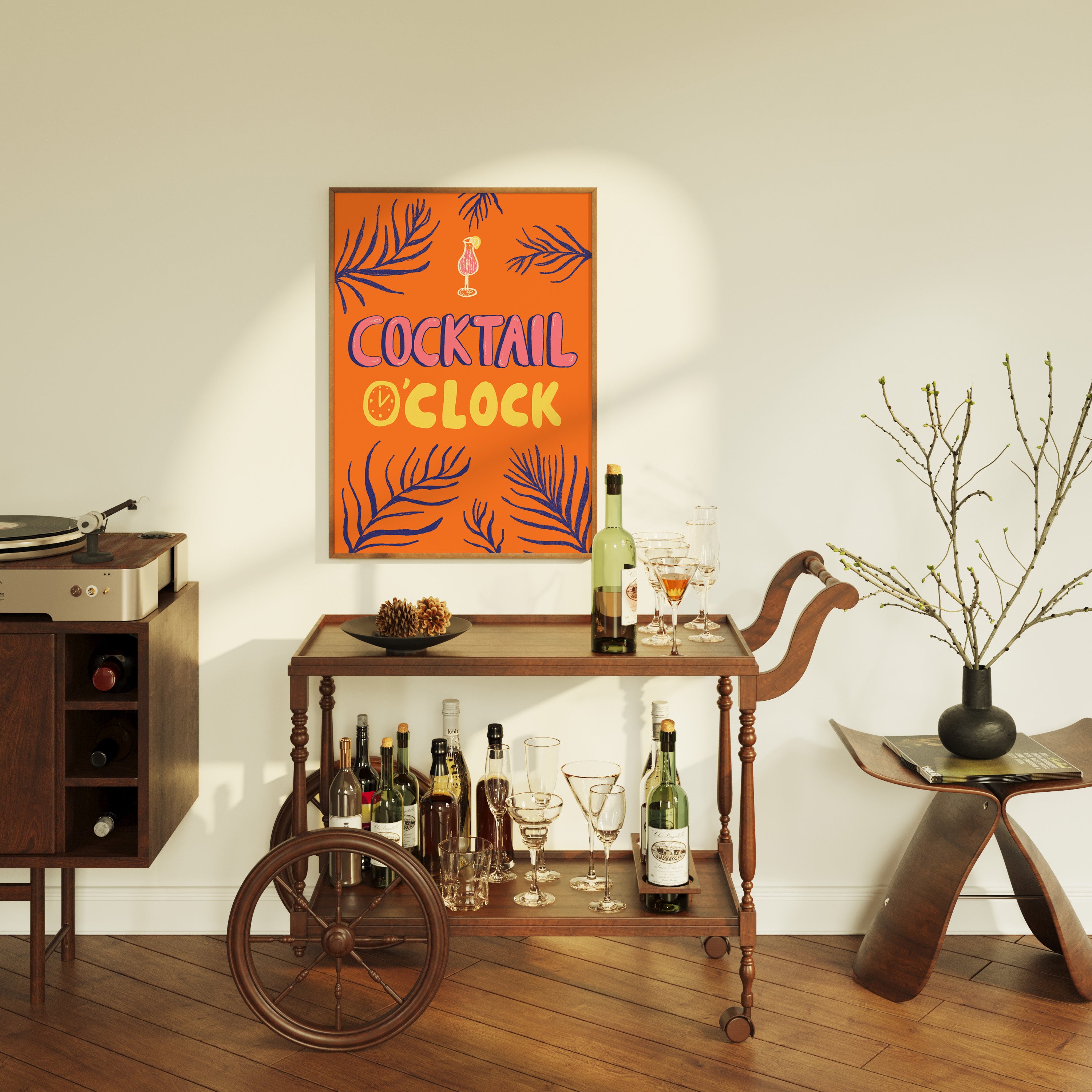 POSTER COCKTAIL O' CLOCK