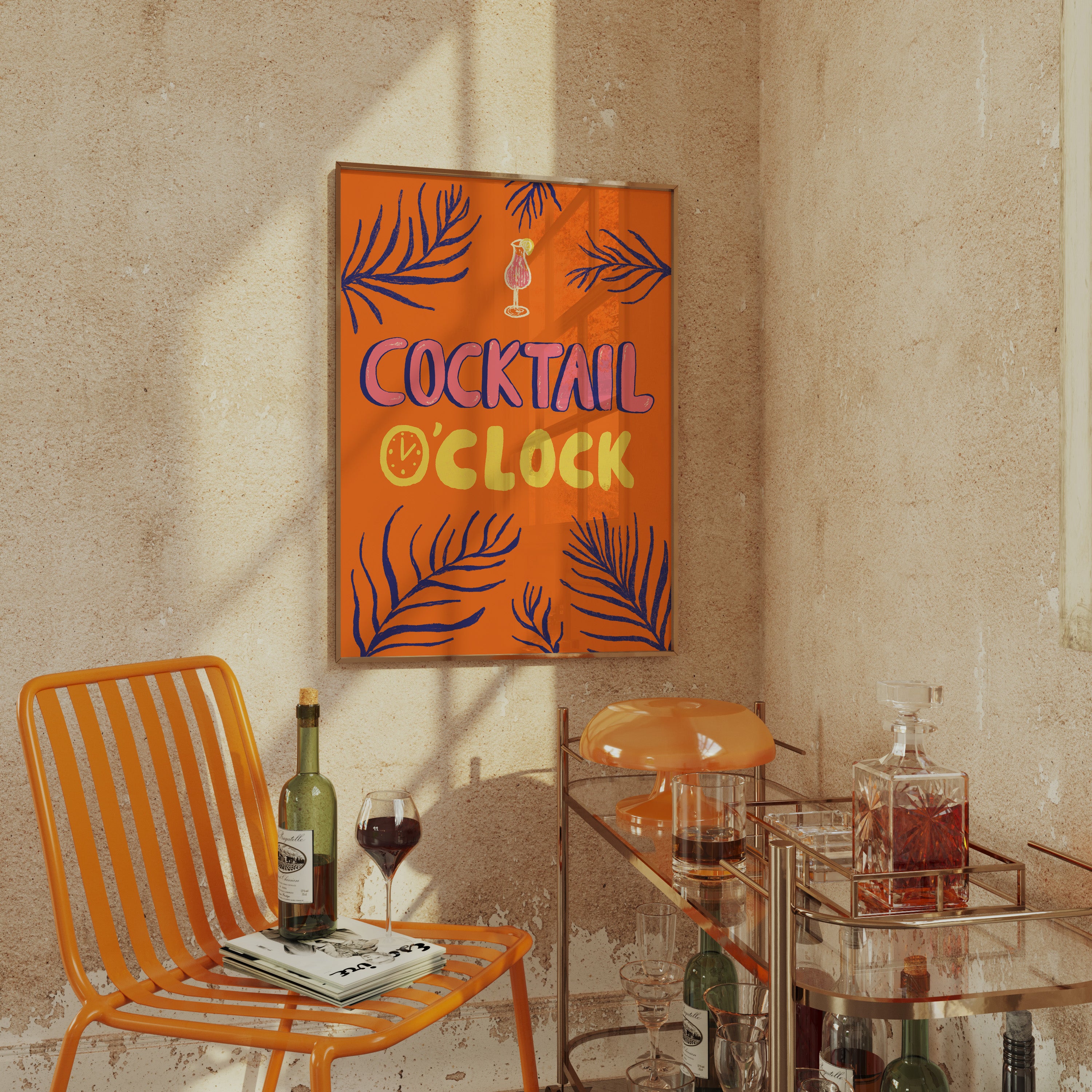 POSTER COCKTAIL O' CLOCK