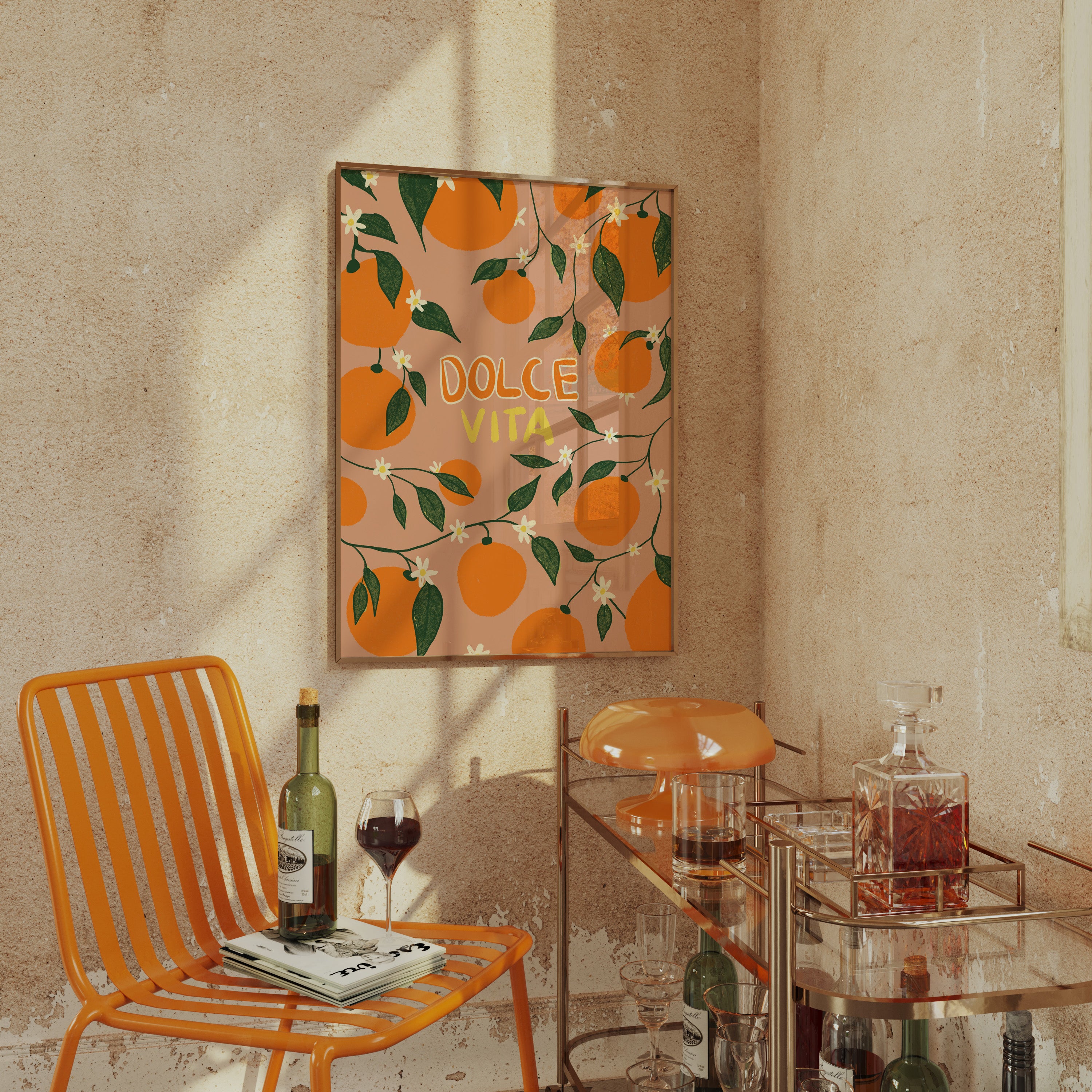 POSTER LA DOLCE VITA & ORANGES