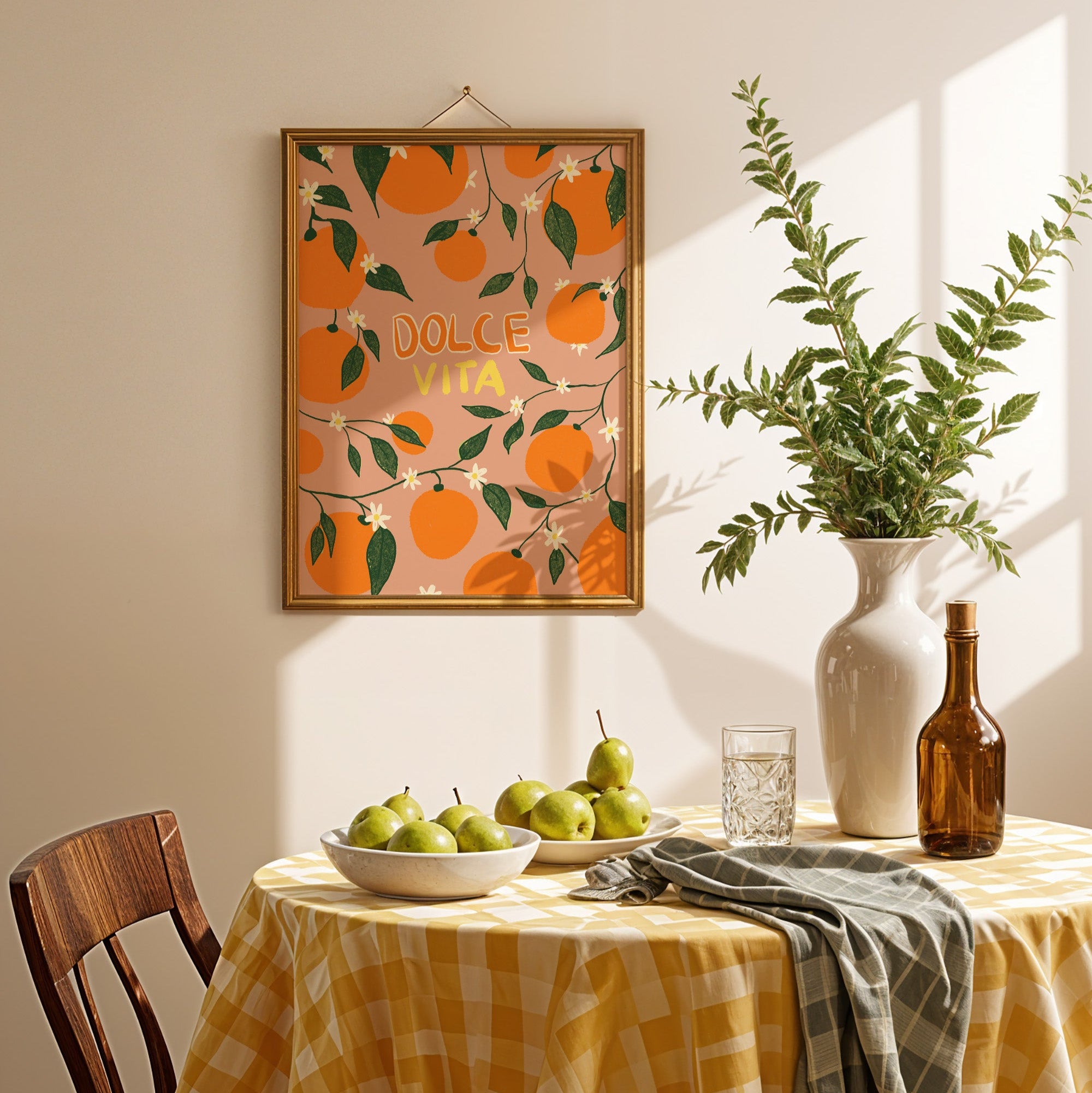 POSTER LA DOLCE VITA & ORANGES