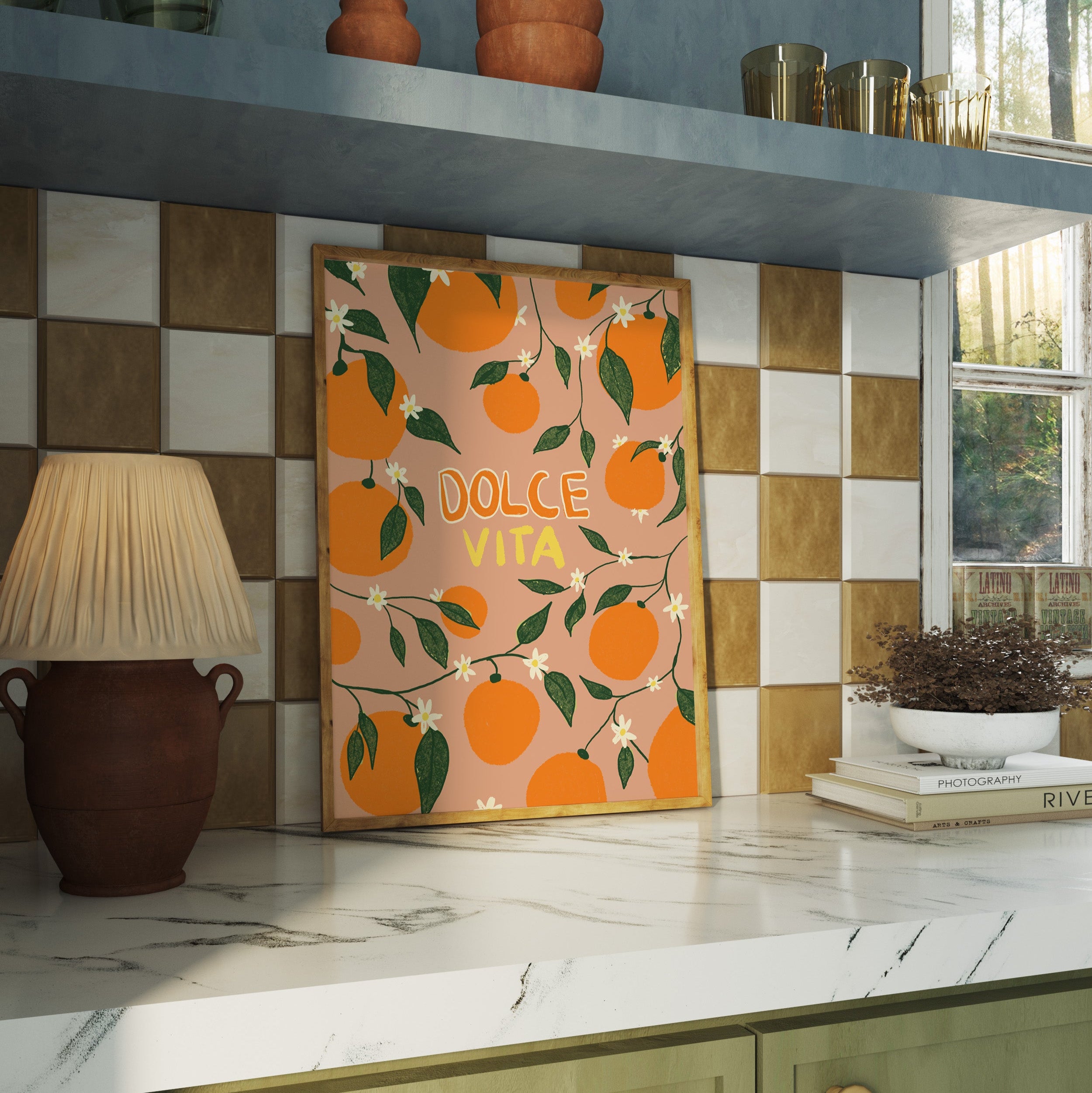 POSTER LA DOLCE VITA & ORANGES