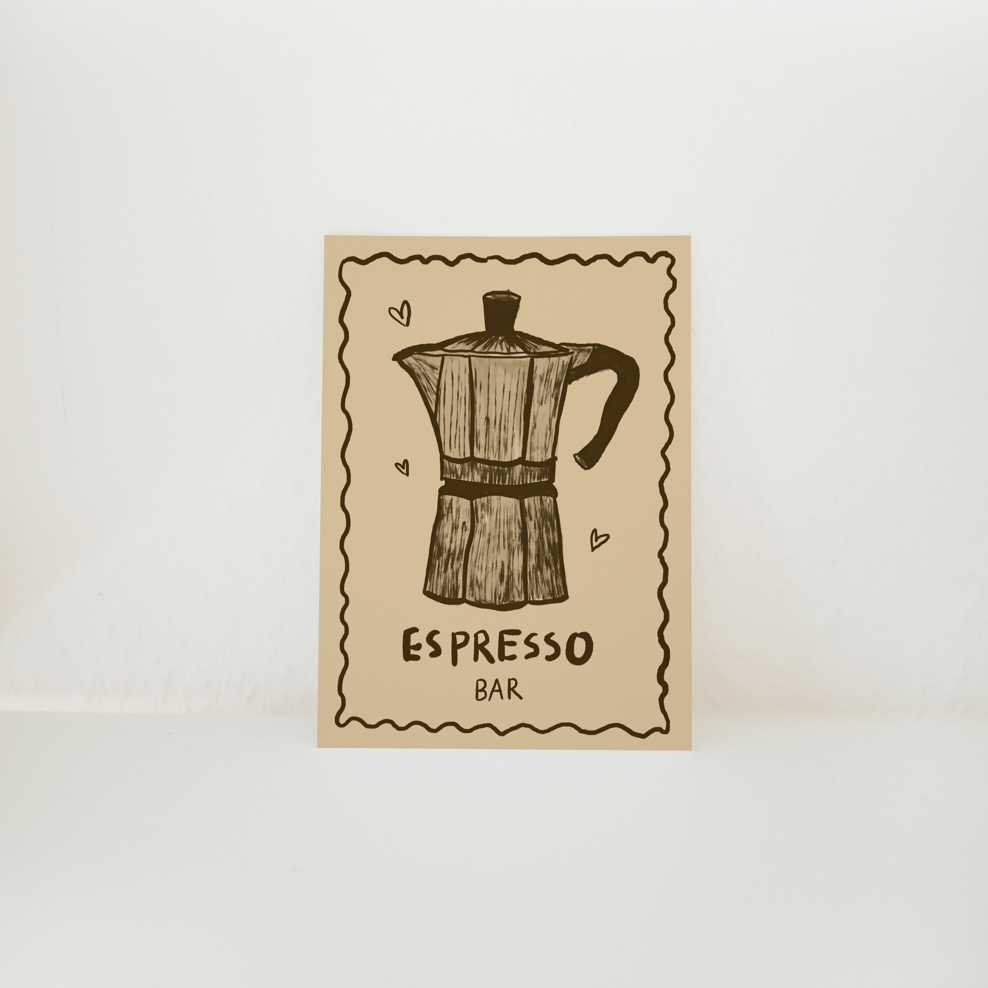 POSTCARD ESPRESSO MAKER