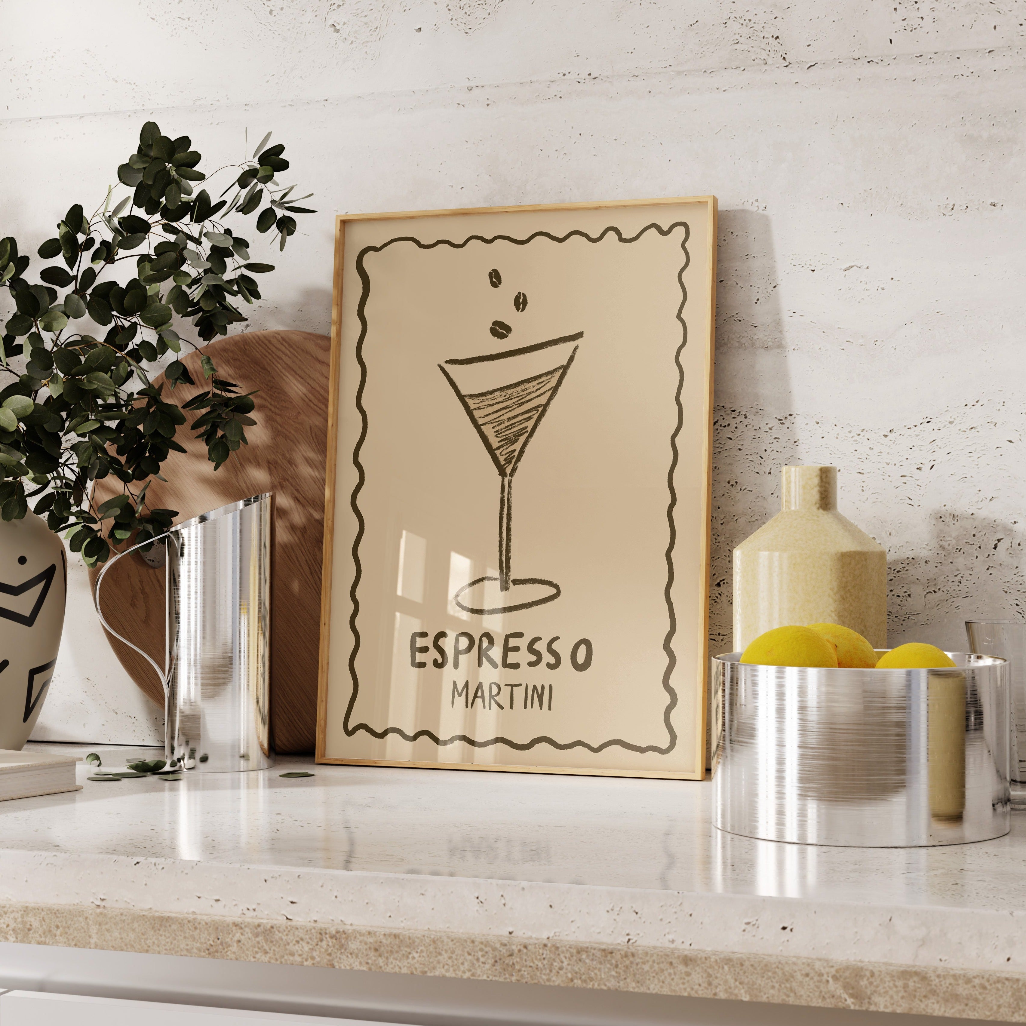 POSTER ESPRESSO MARTINI