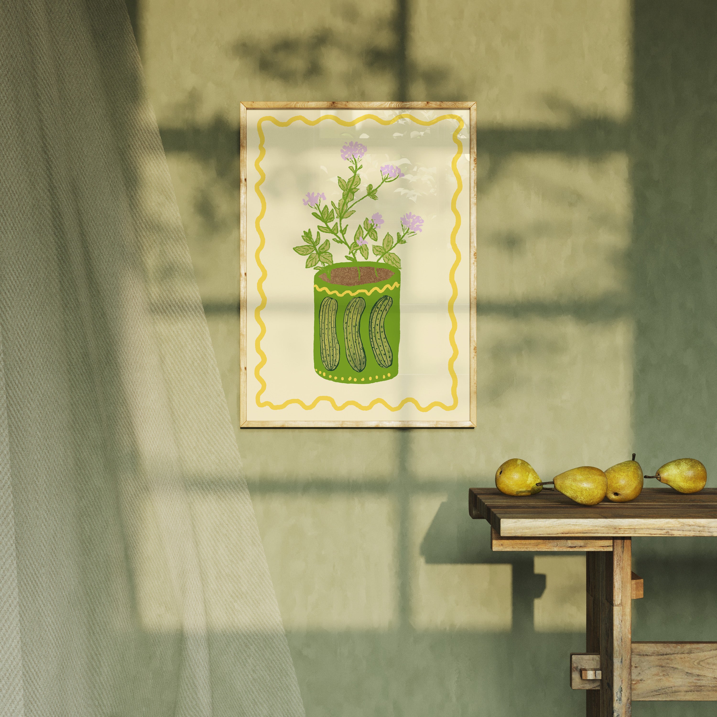 POSTER CUCUMBER & OREGANO