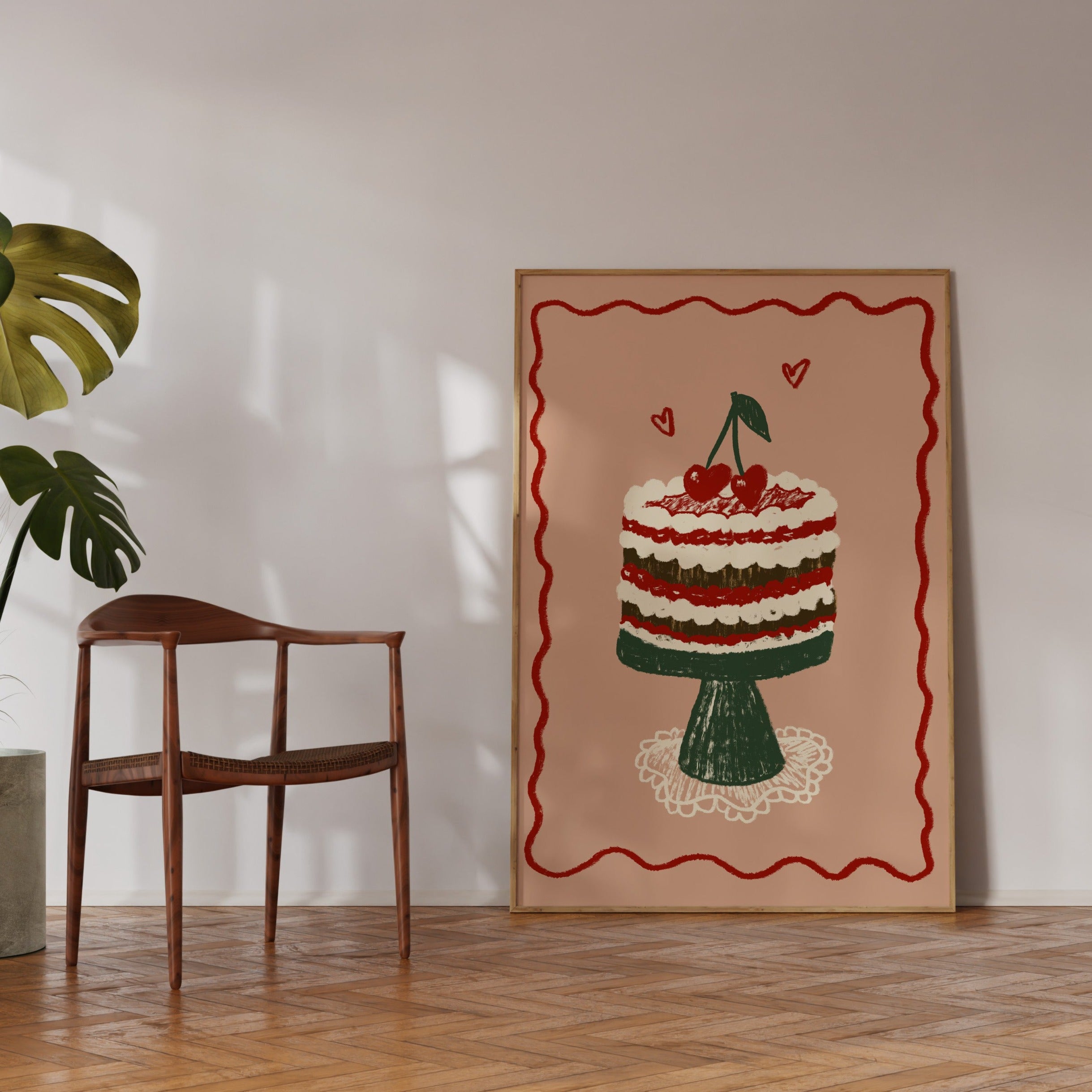 POSTER CHERRY CAKE