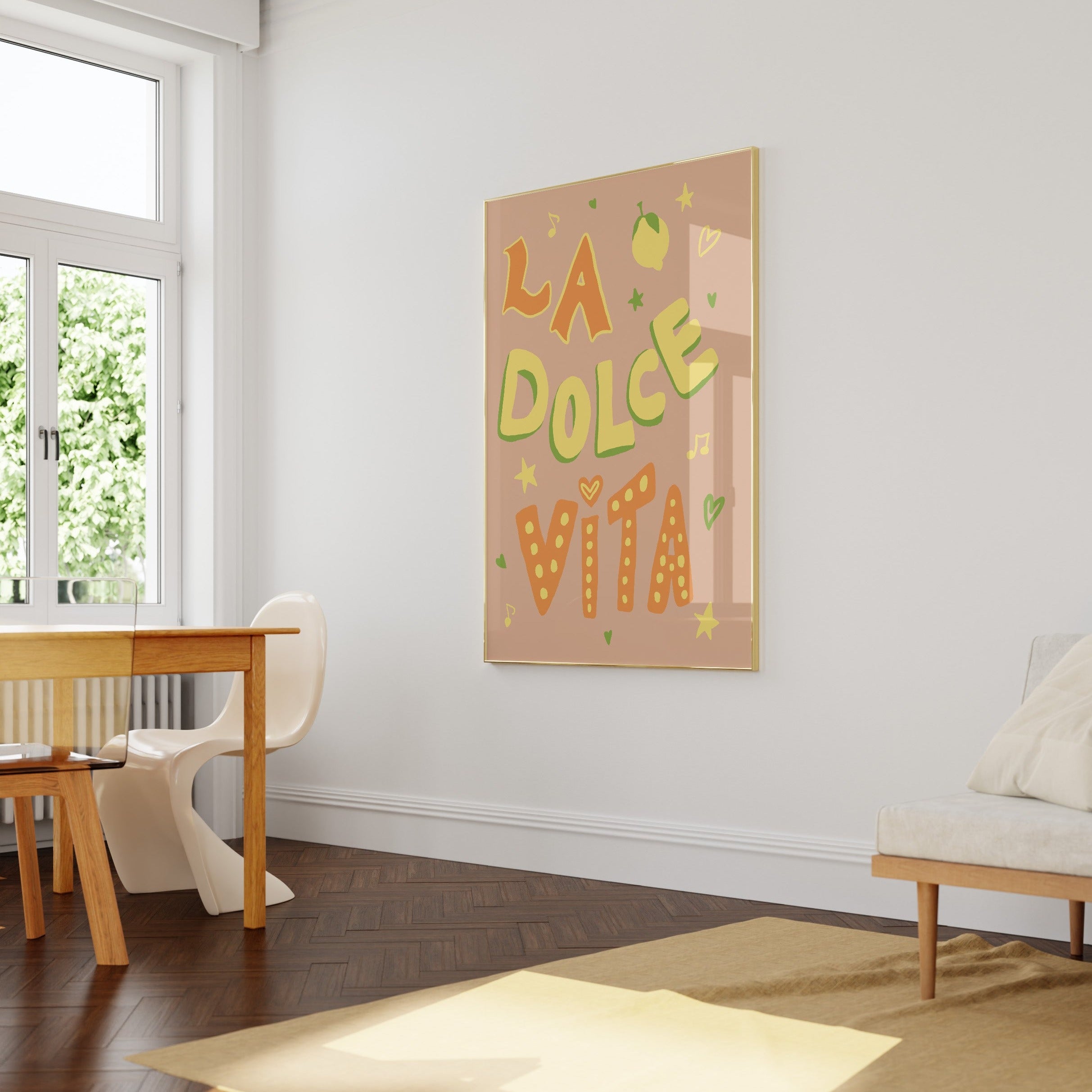 POSTER LA DOLCE VITA PINK