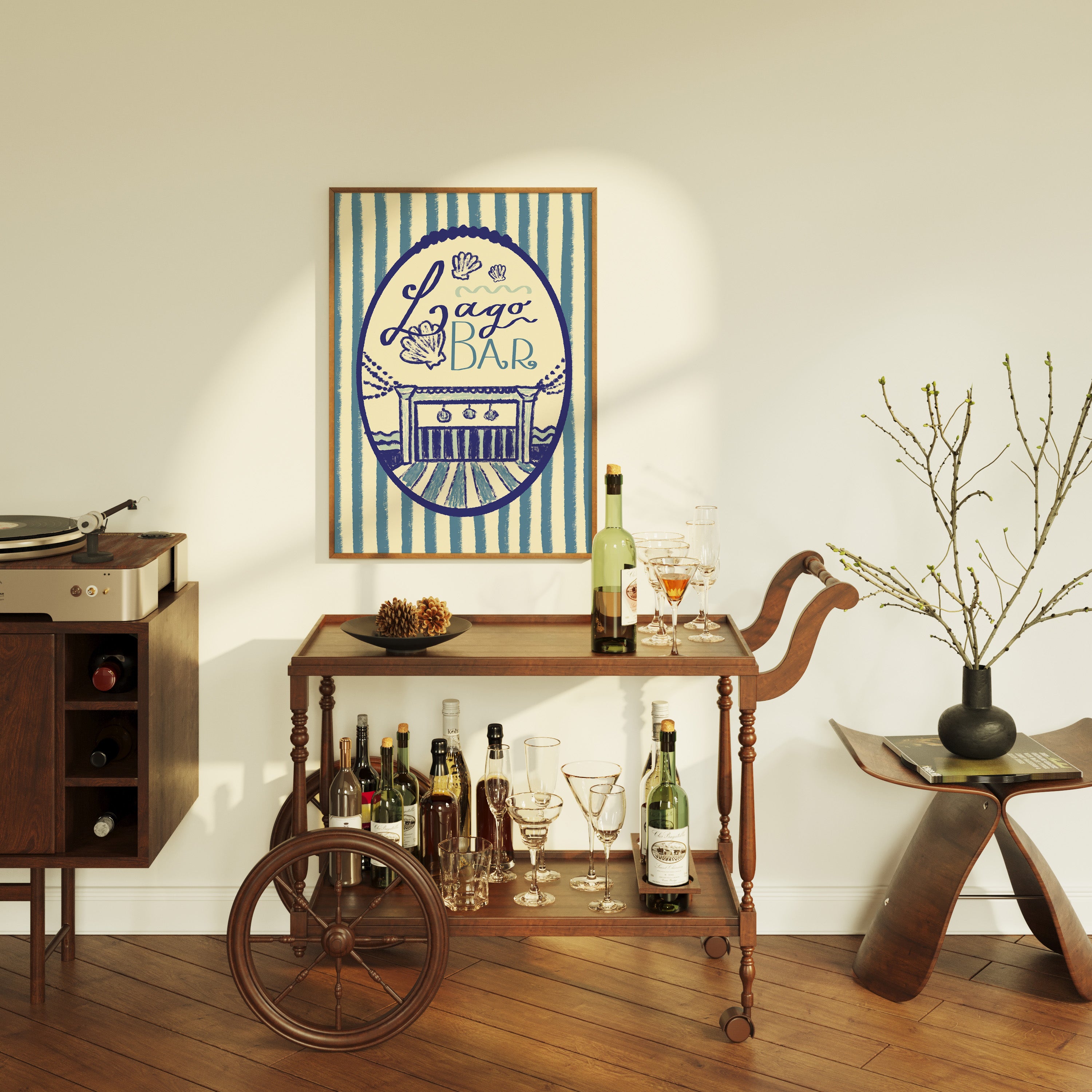 POSTER LAGO BAR