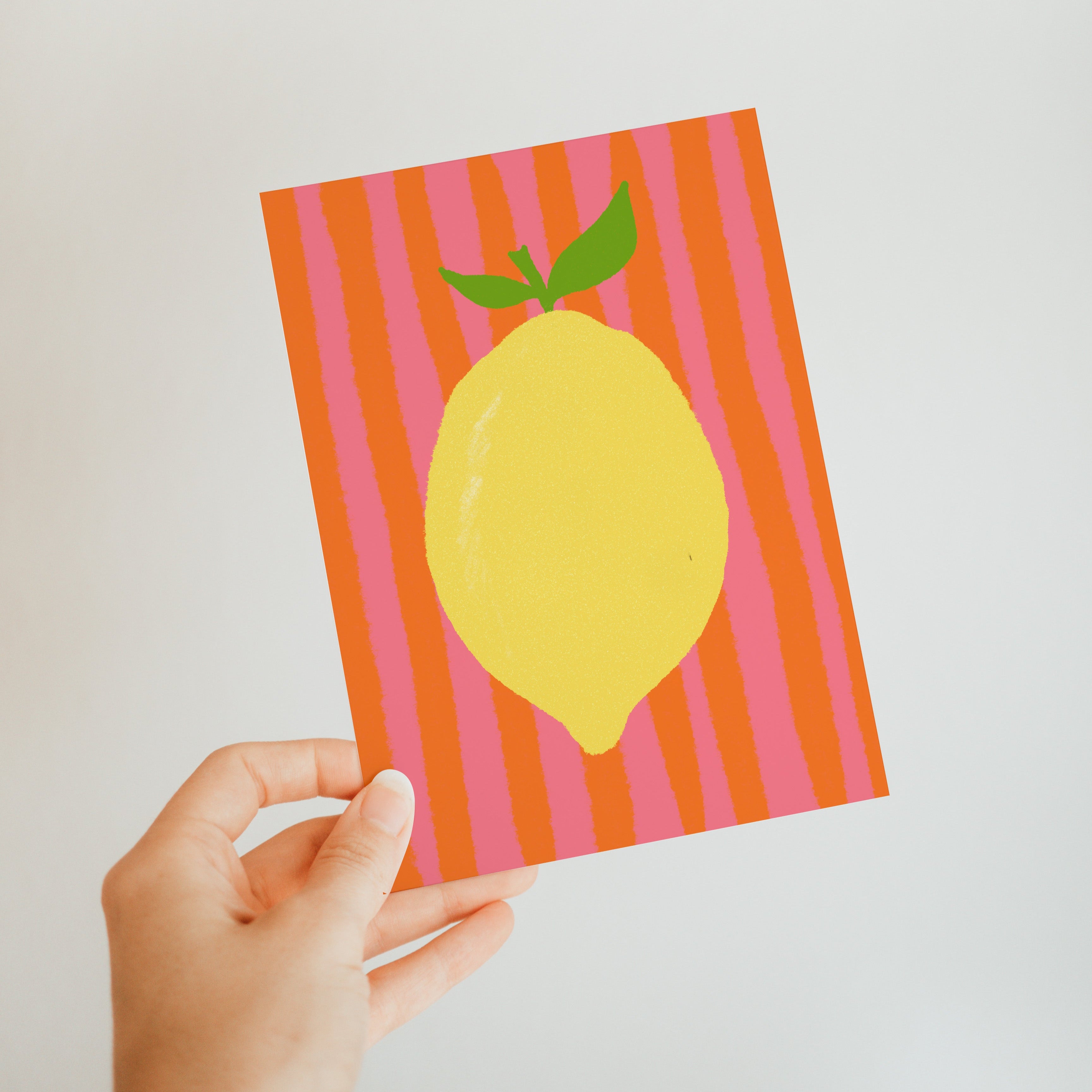 POSTKARTE LIMONE PINK