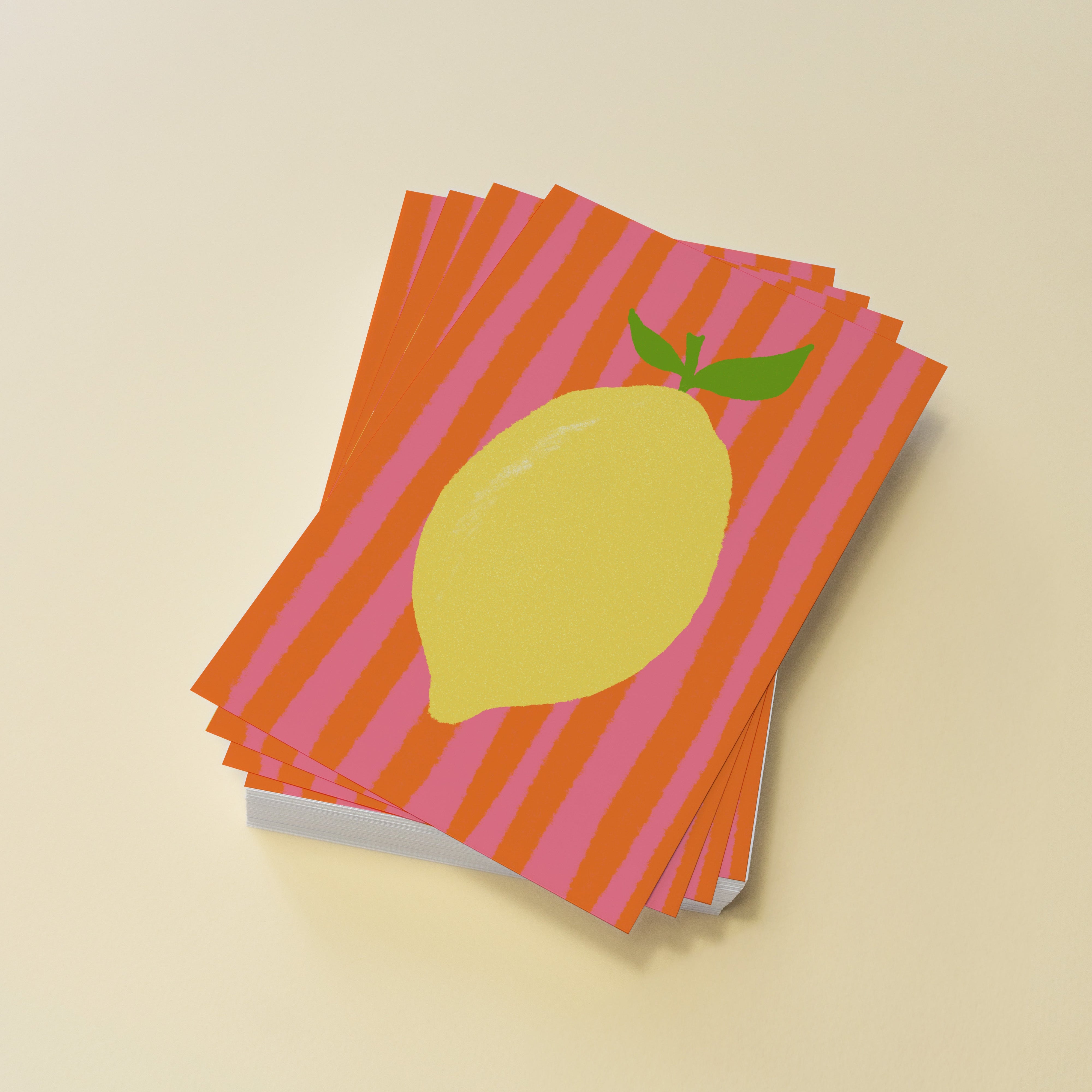 POSTKARTE LIMONE PINK