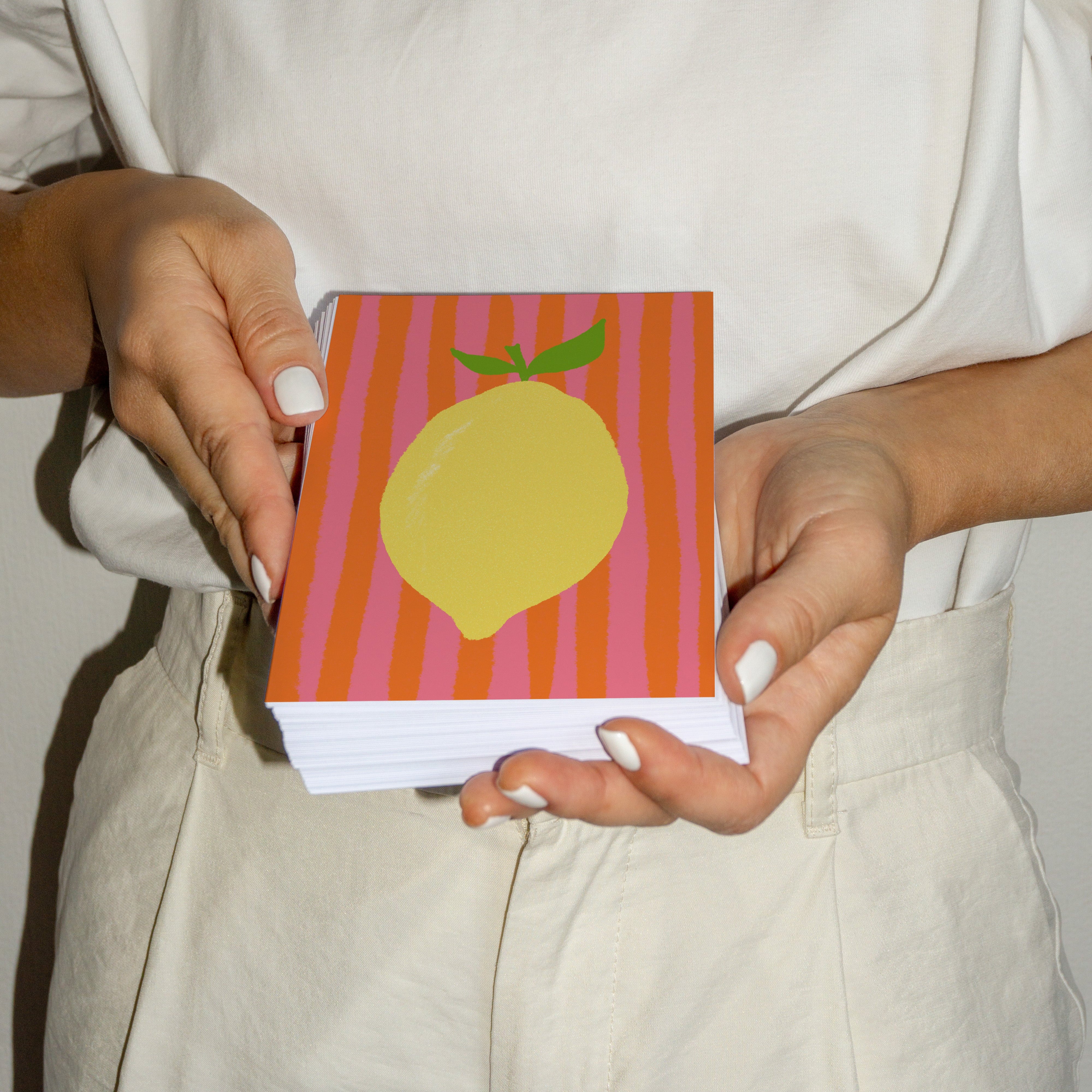 POSTKARTE LIMONE PINK