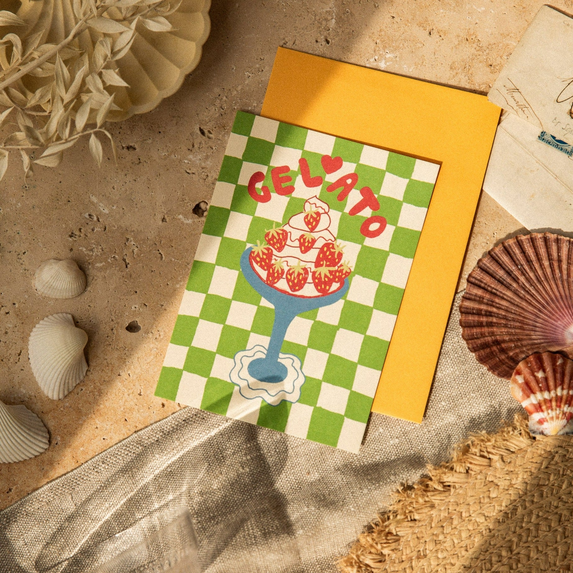 POSTKARTE GELATO