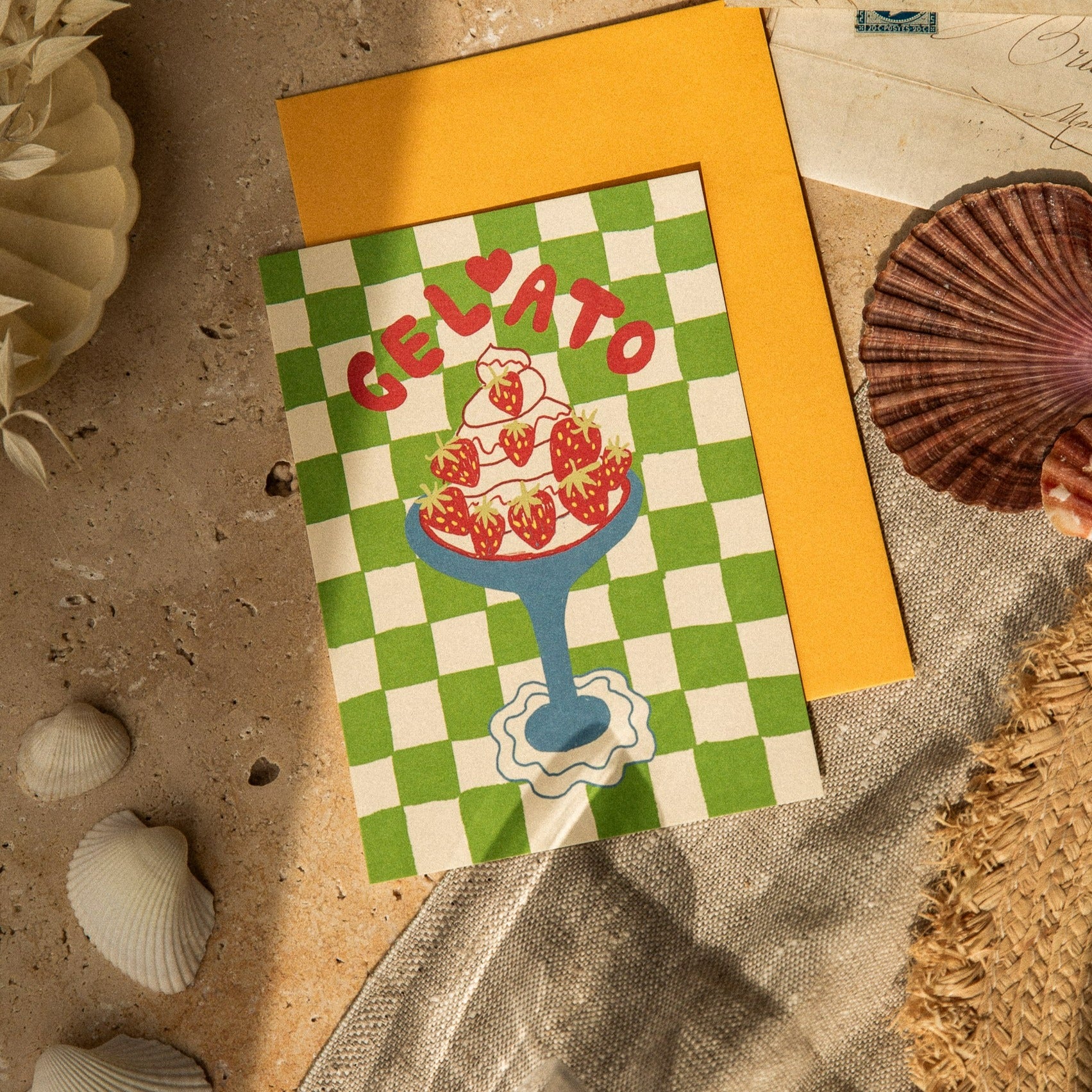 POSTKARTE GELATO