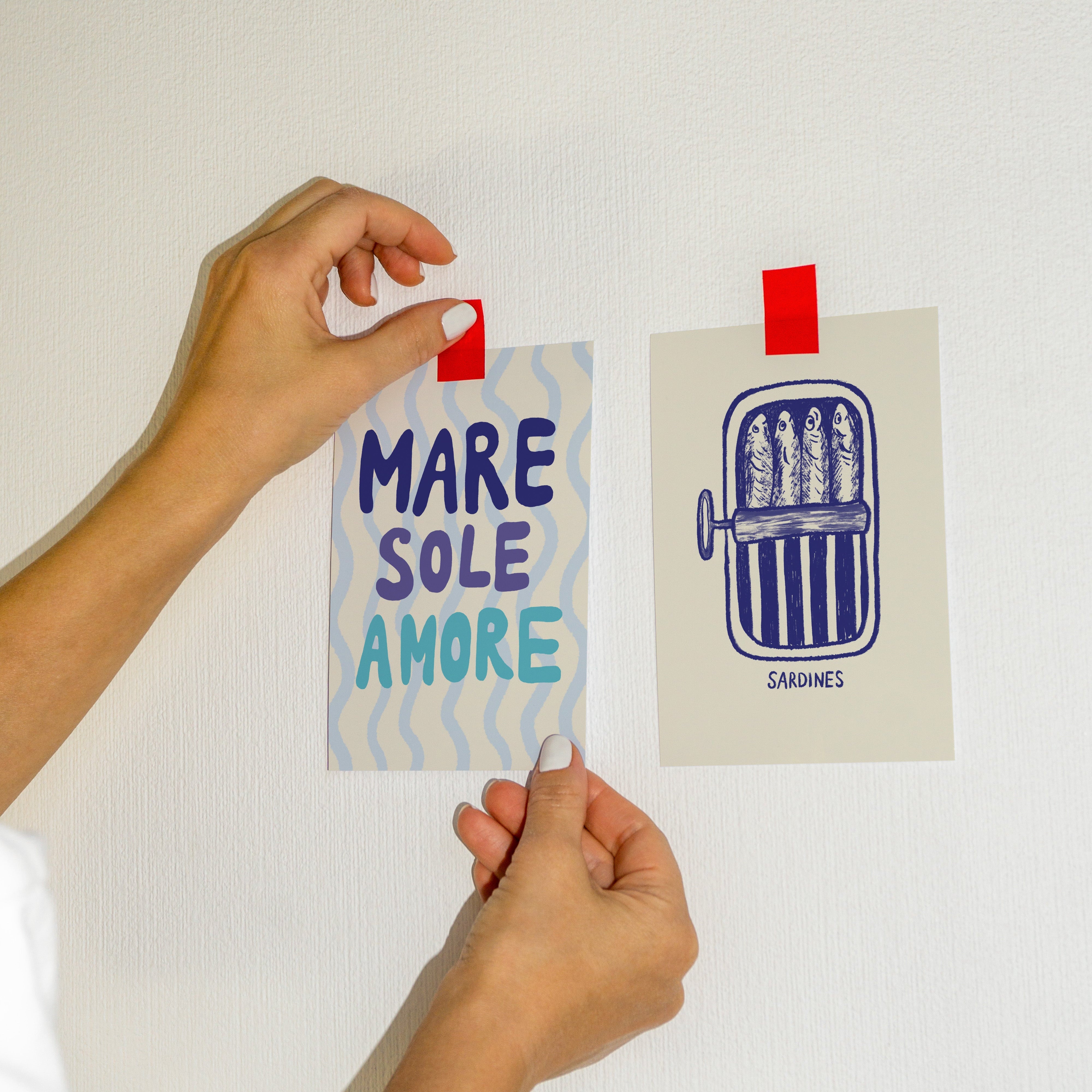 POSTKARTE MARE SOLE AMORE