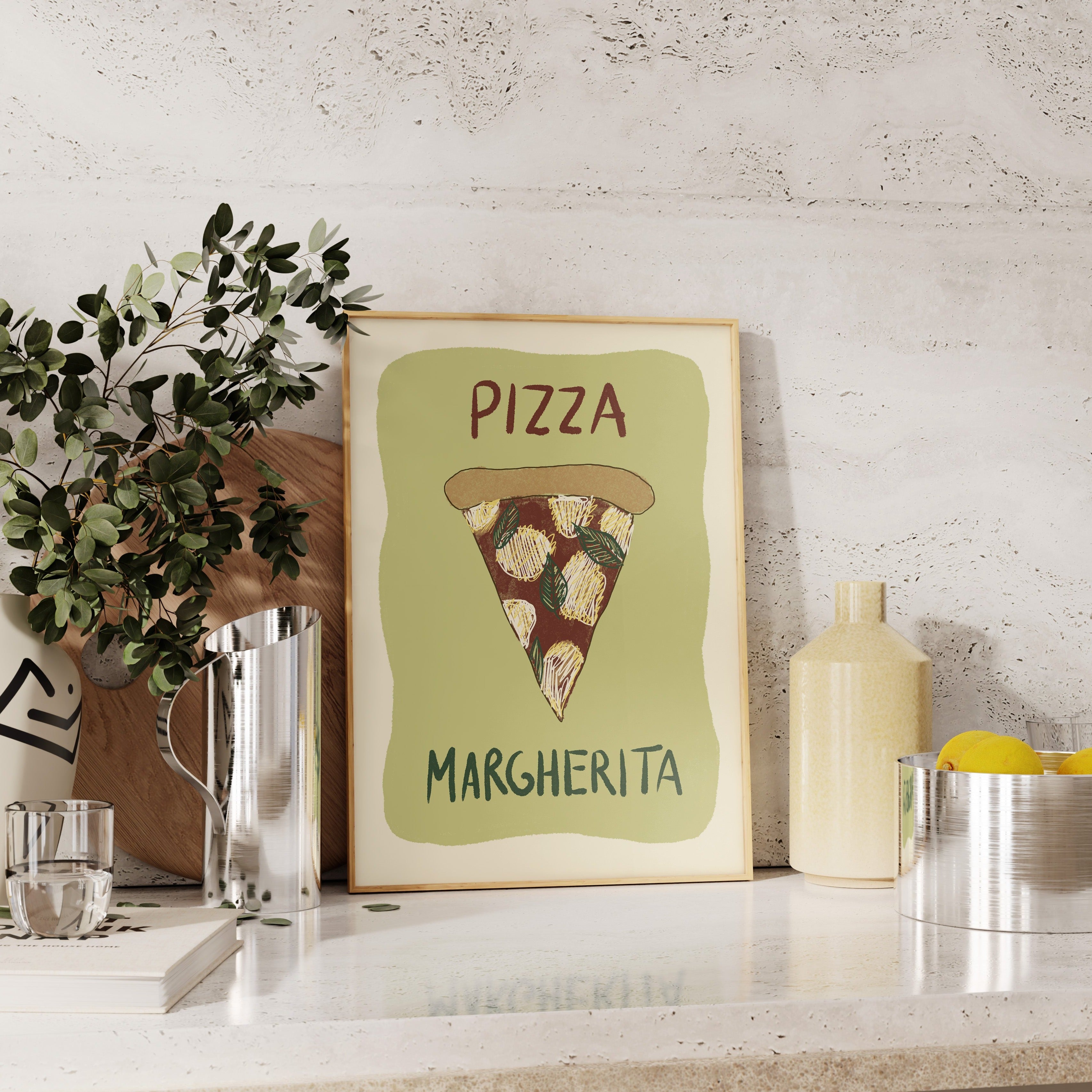 POSTER PIZZA MARGHERITA