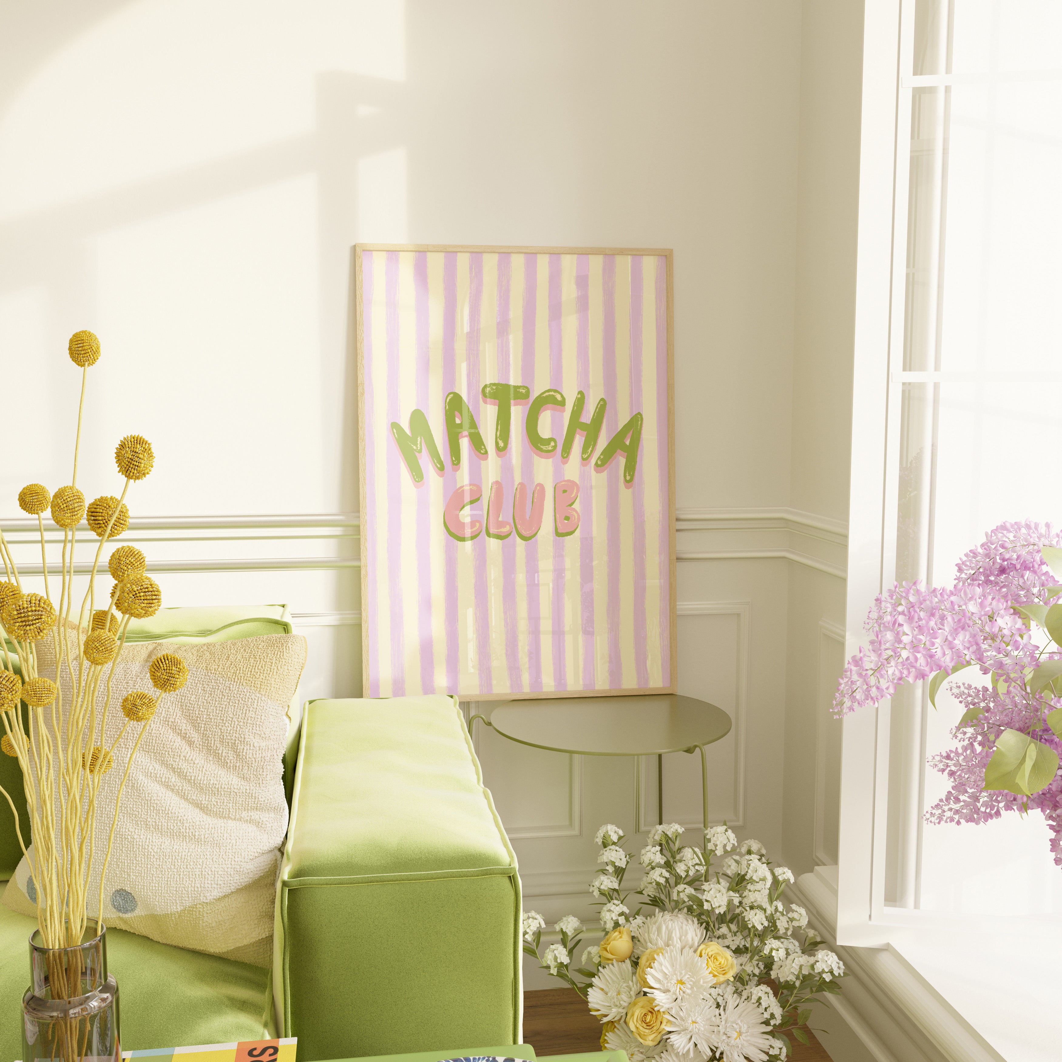 POSTER MATCHA CLUB