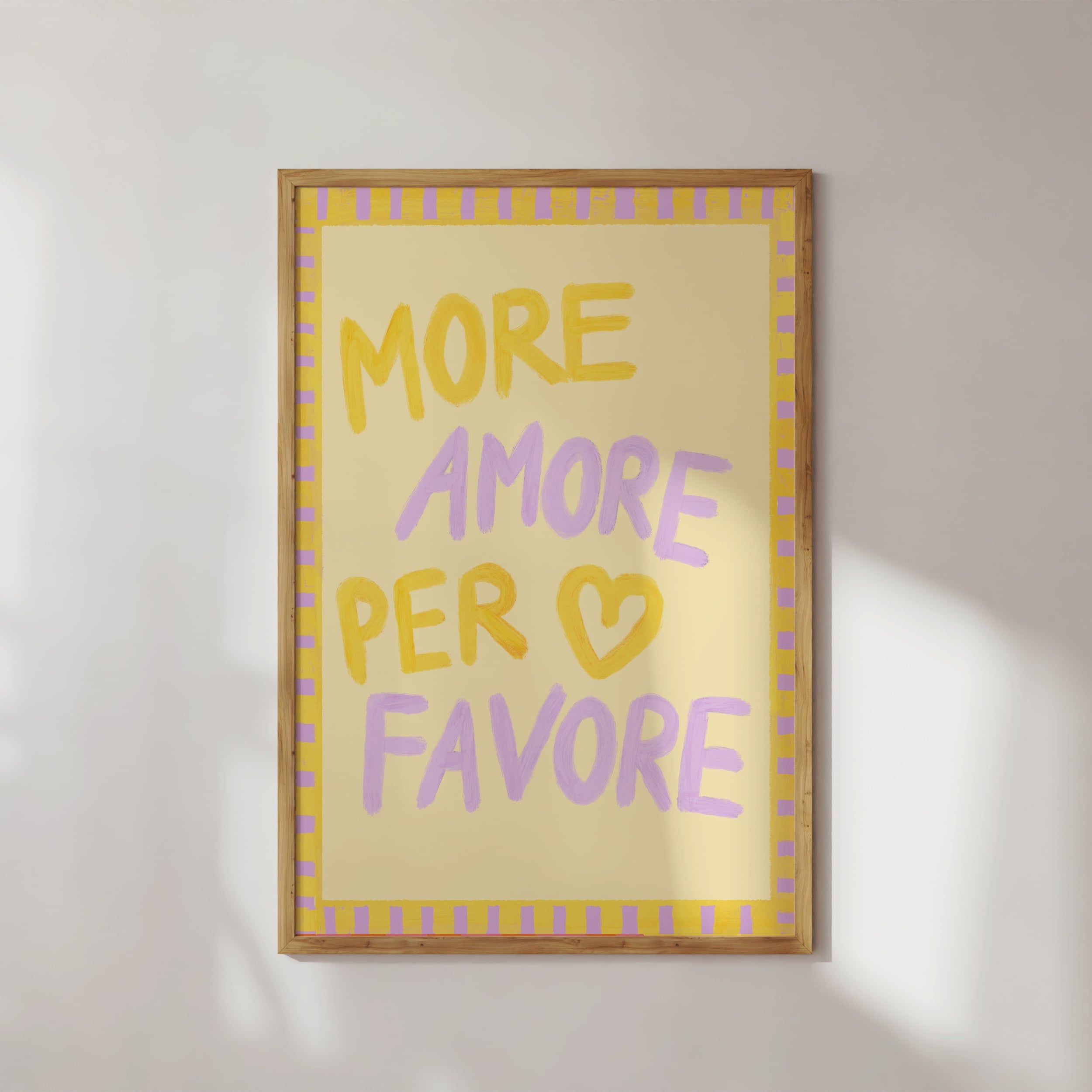 POSTER MORE AMORE PER FAVORE II