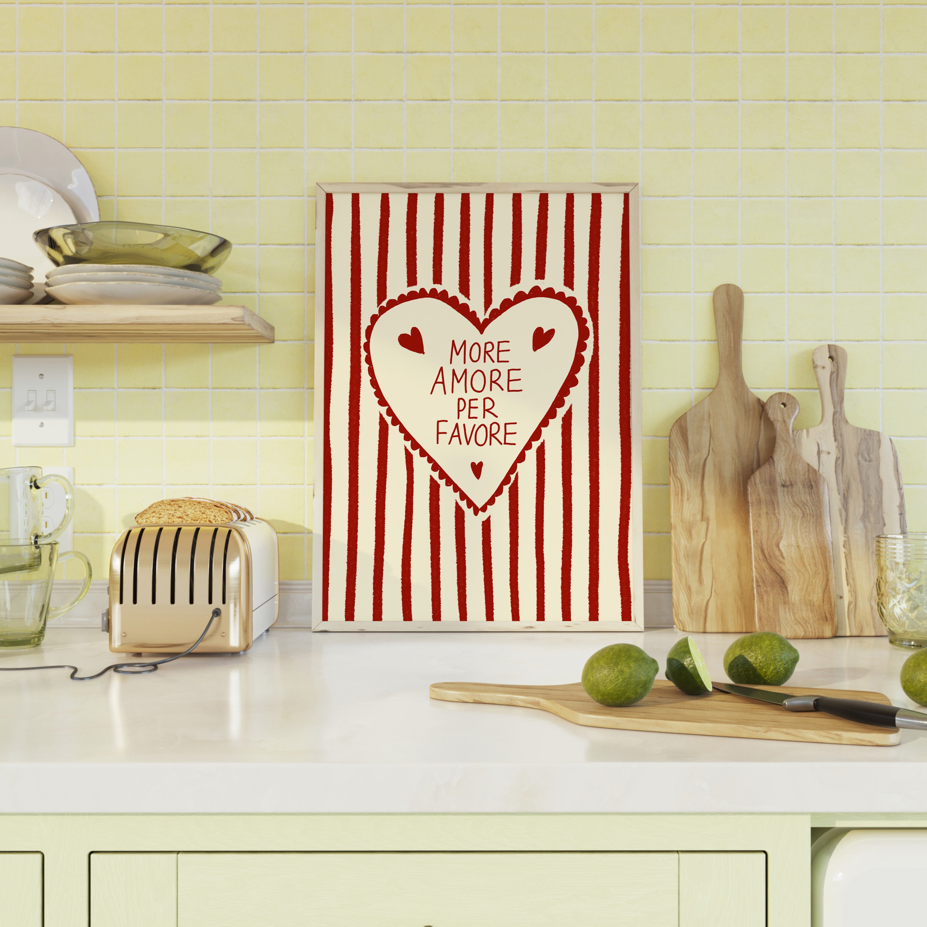 POSTER MORE AMORE PER FAVORE