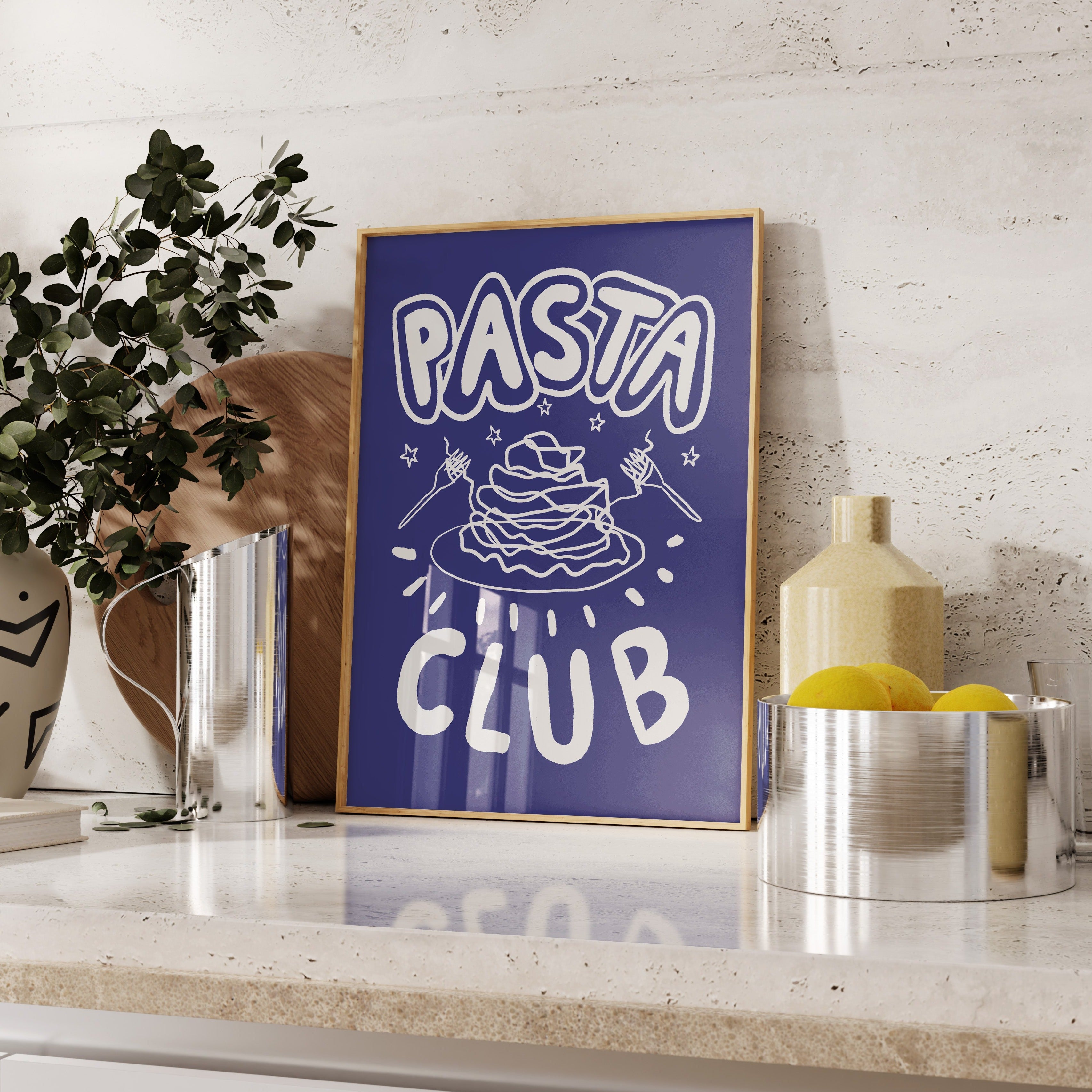 POSTER PASTA CLUB