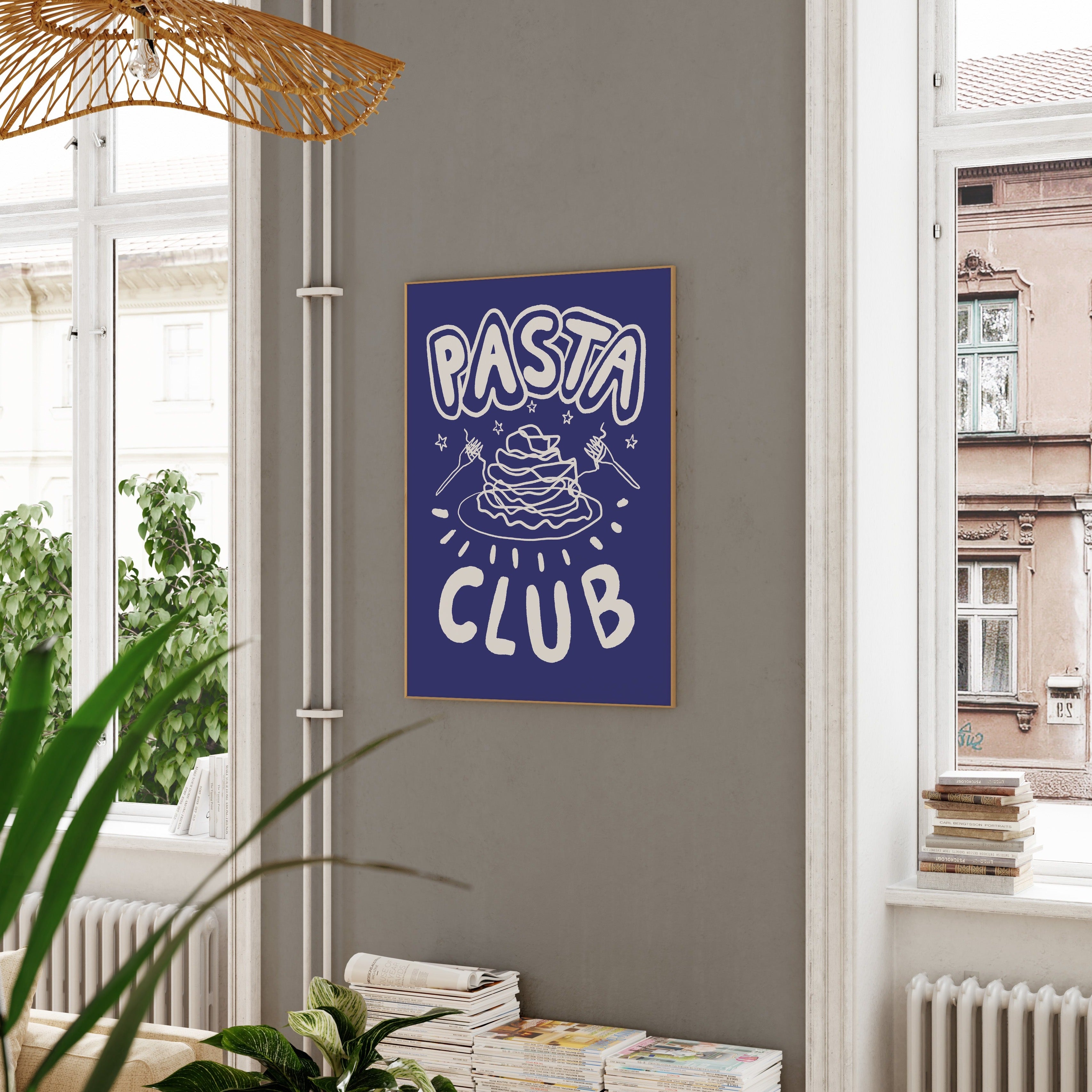 POSTER PASTA CLUB