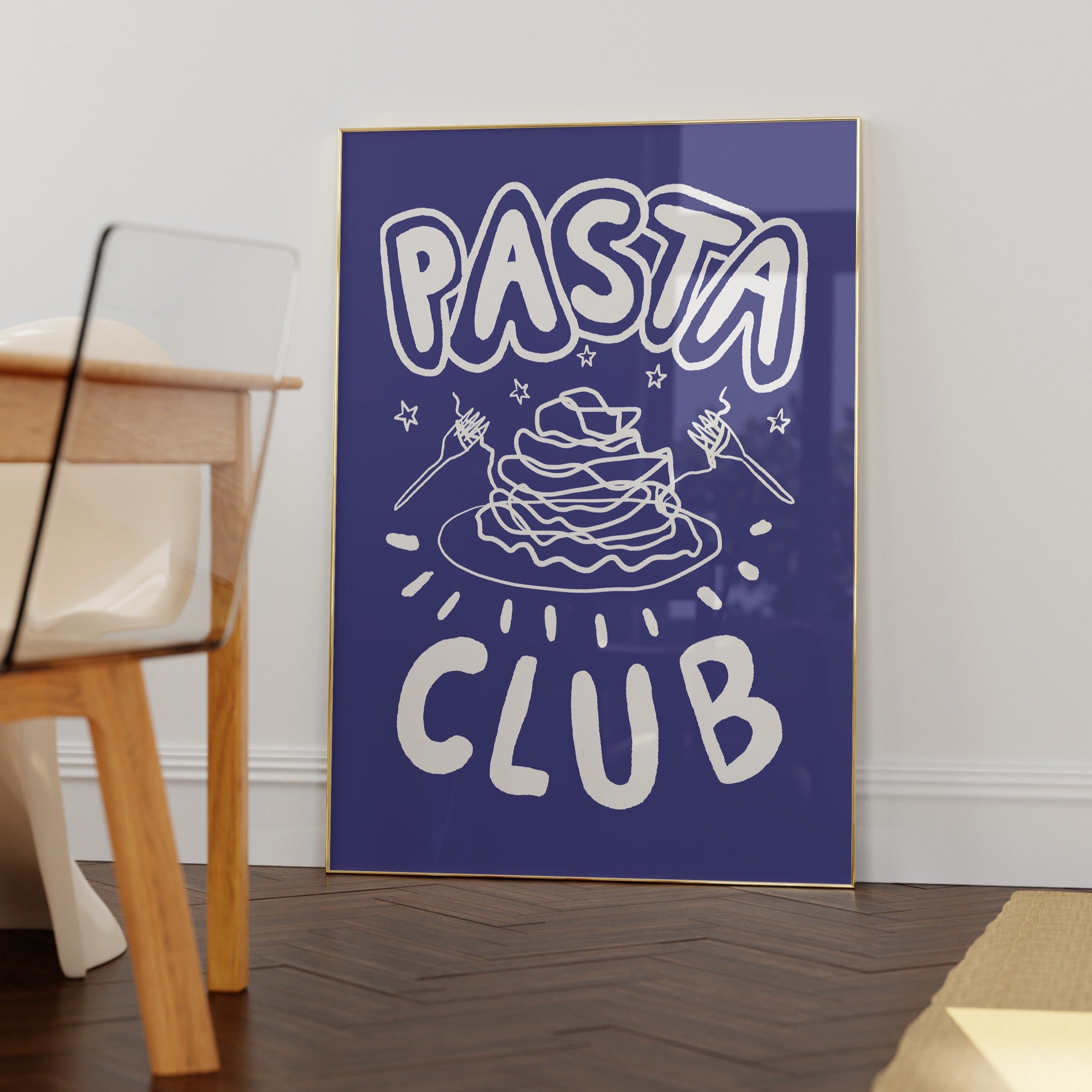 POSTER PASTA CLUB