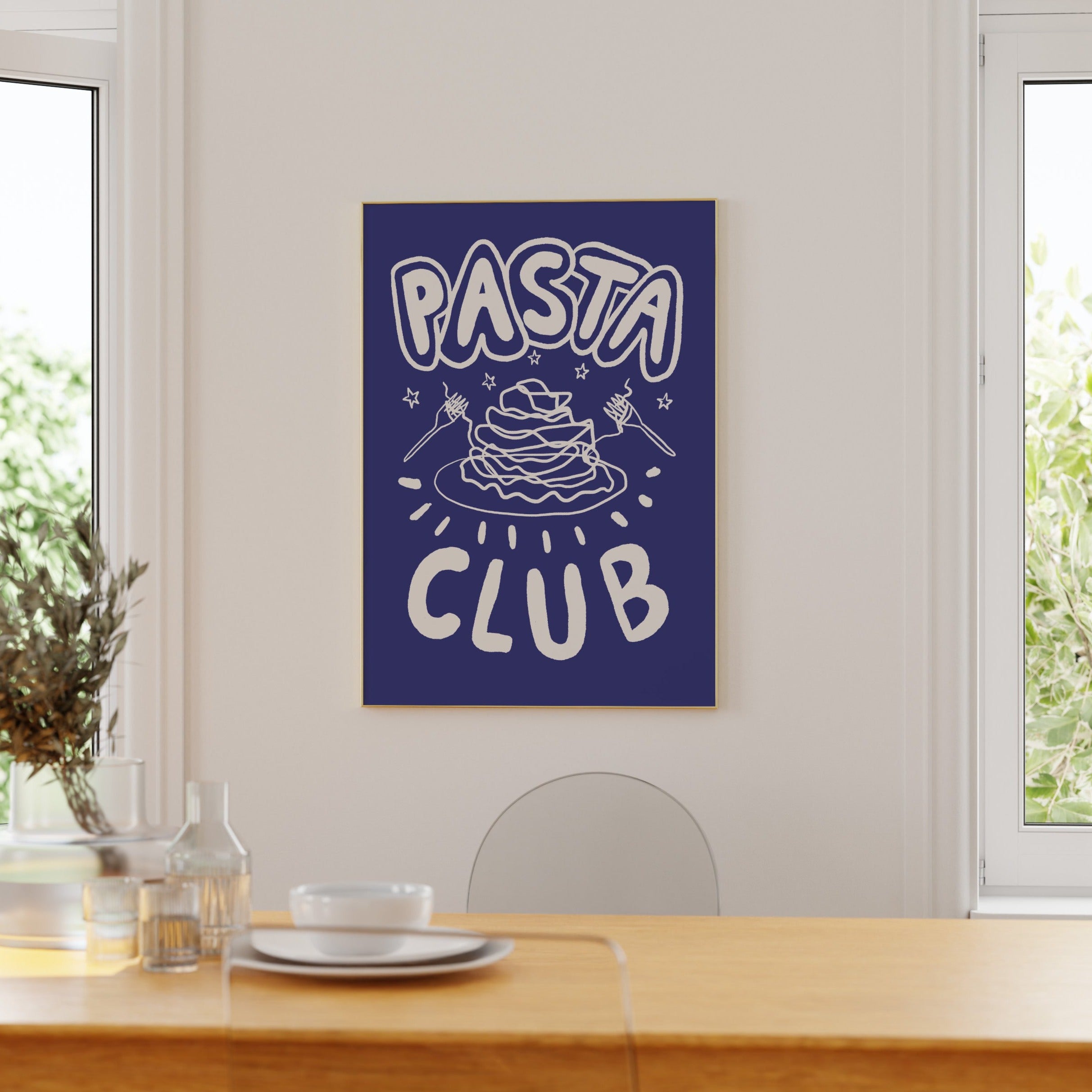 POSTER PASTA CLUB
