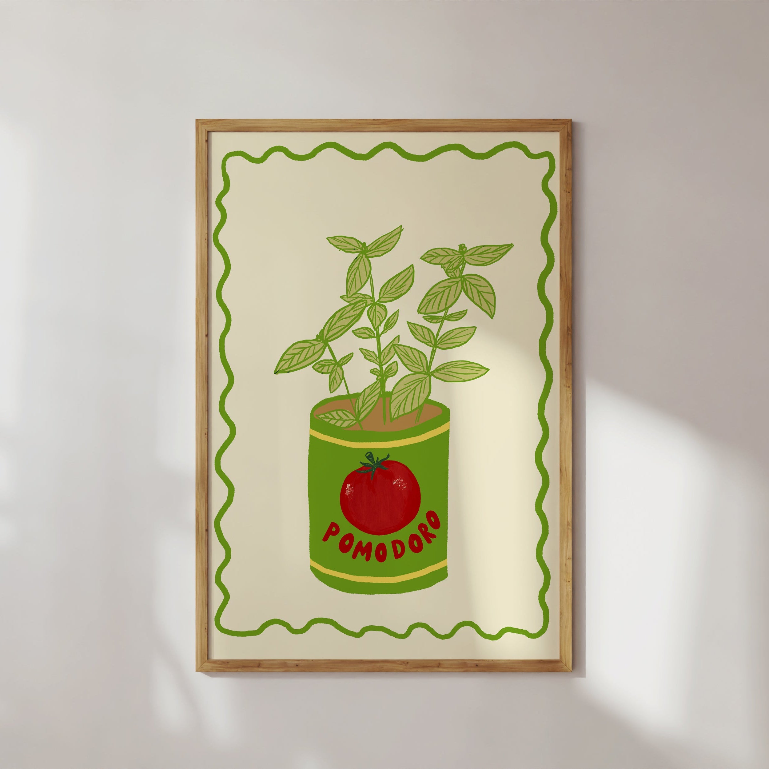 POSTER POMODORO & BASILICO