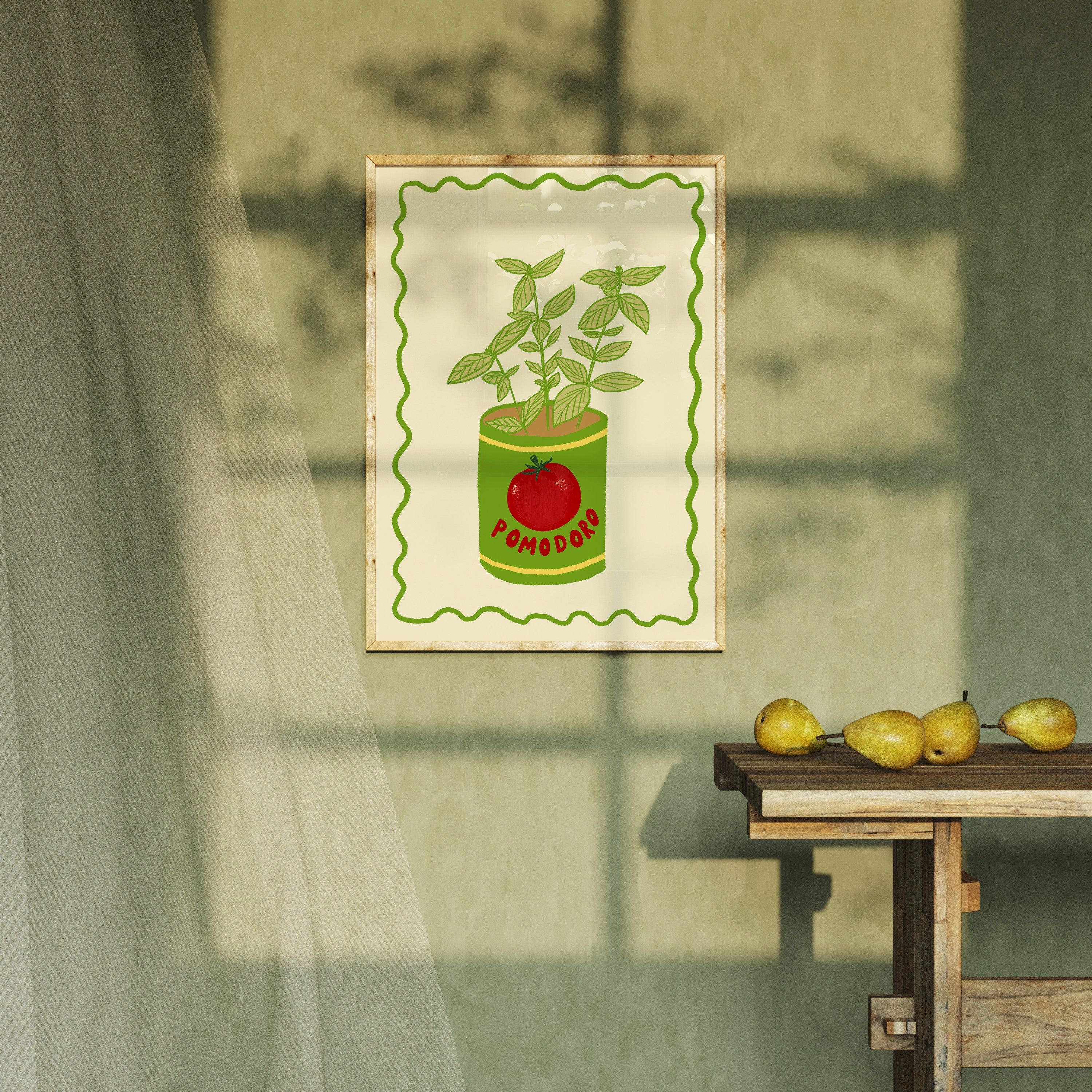 POSTER POMODORO & BASILICO