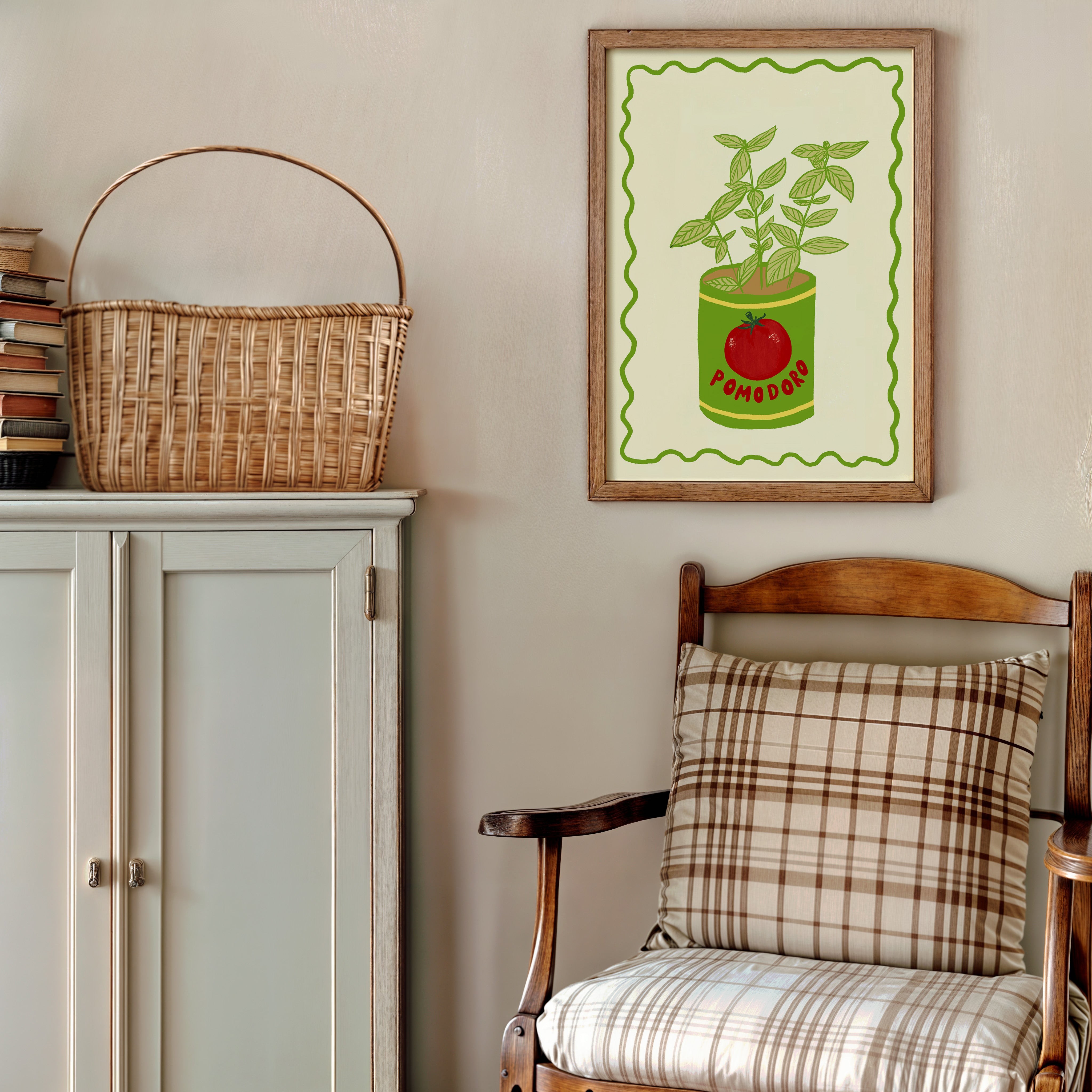 POSTER POMODORO & BASILICO