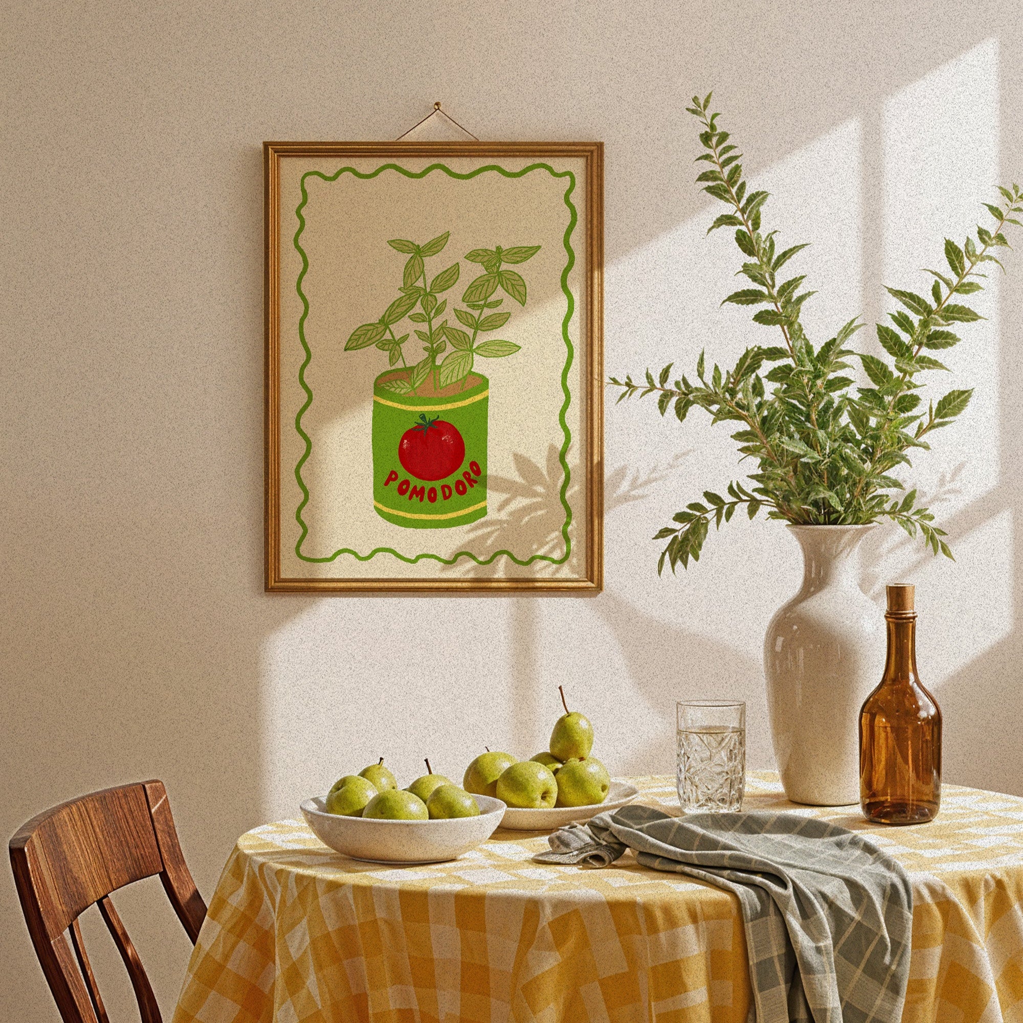 POSTER POMODORO & BASILICO