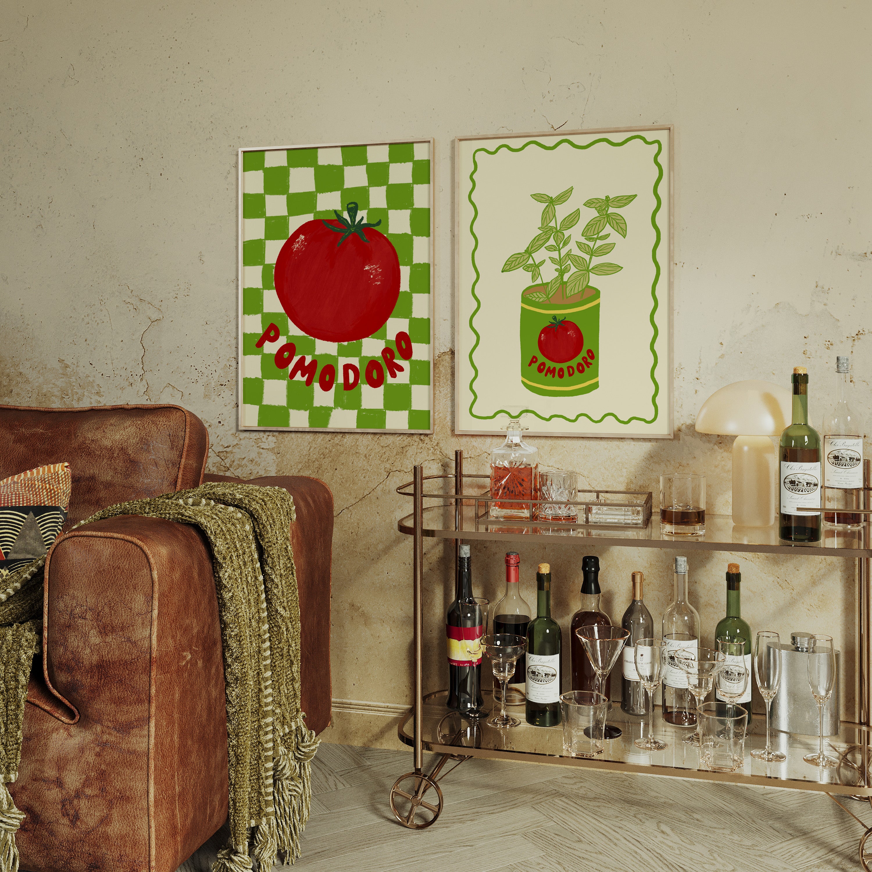 POSTER POMODORO & BASILICO