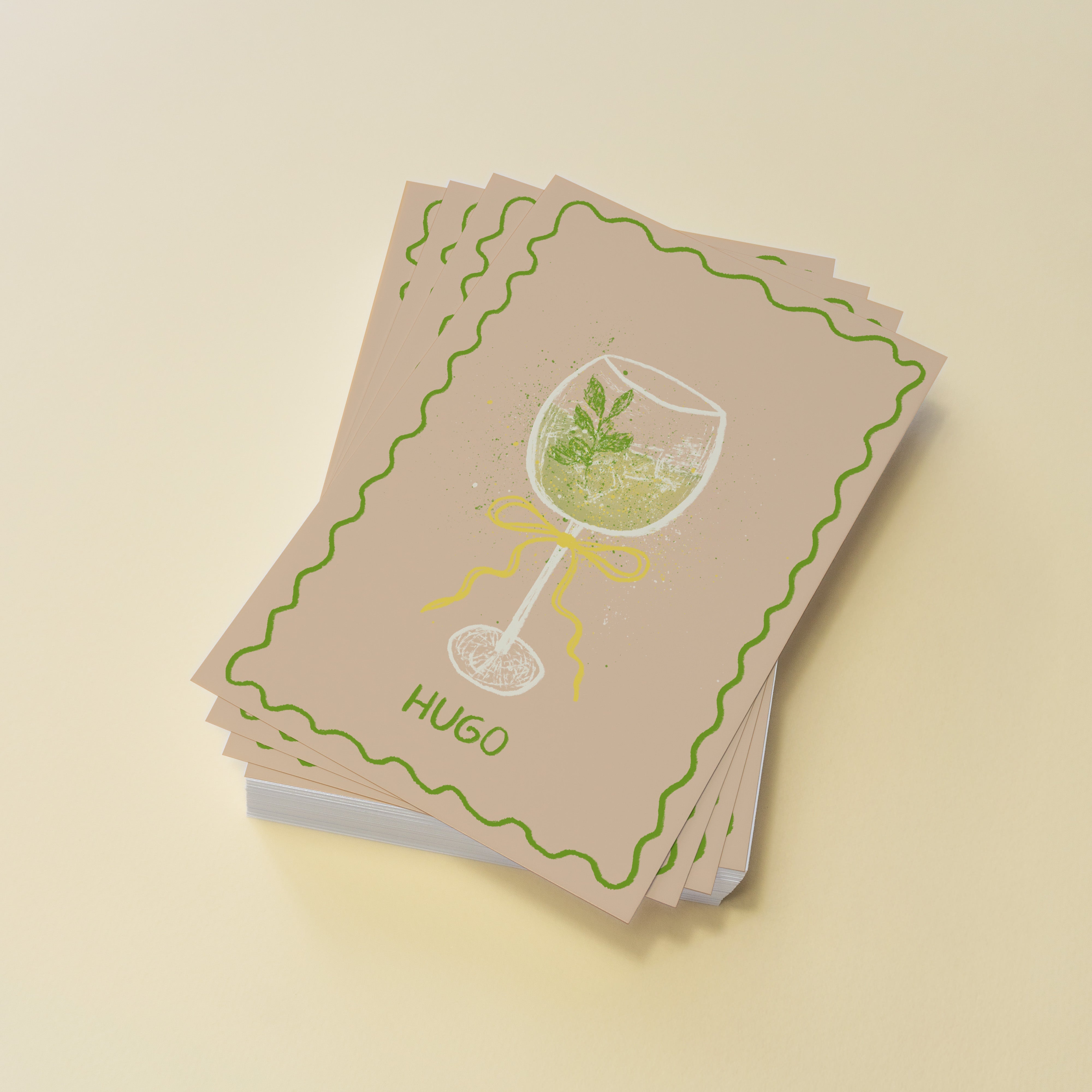 POSTKARTE HUGO