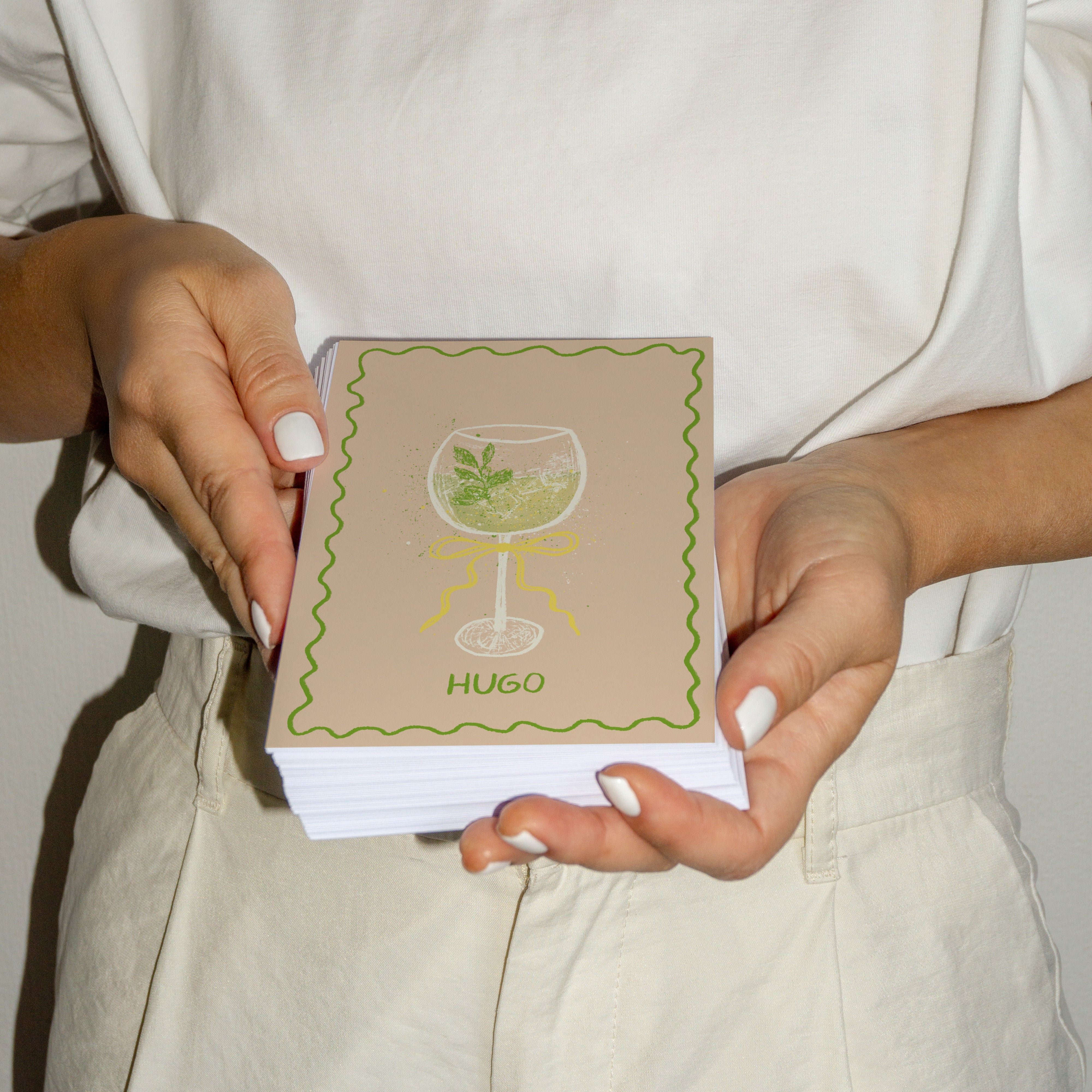 POSTKARTE HUGO
